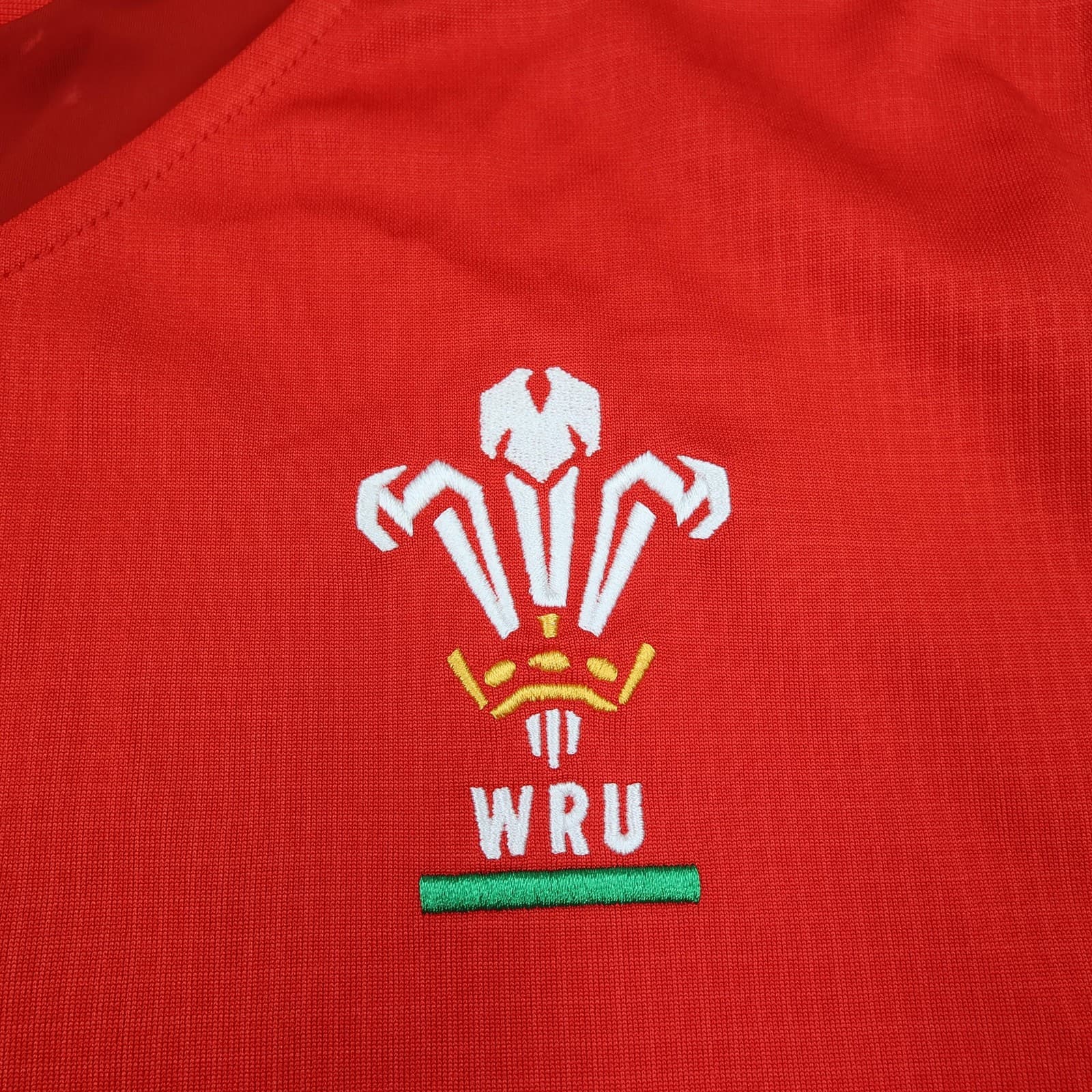 Wales Rugby Shirt Mens XL Red Rugby Union Under Armour Admiral 2016 Jersey photo 5