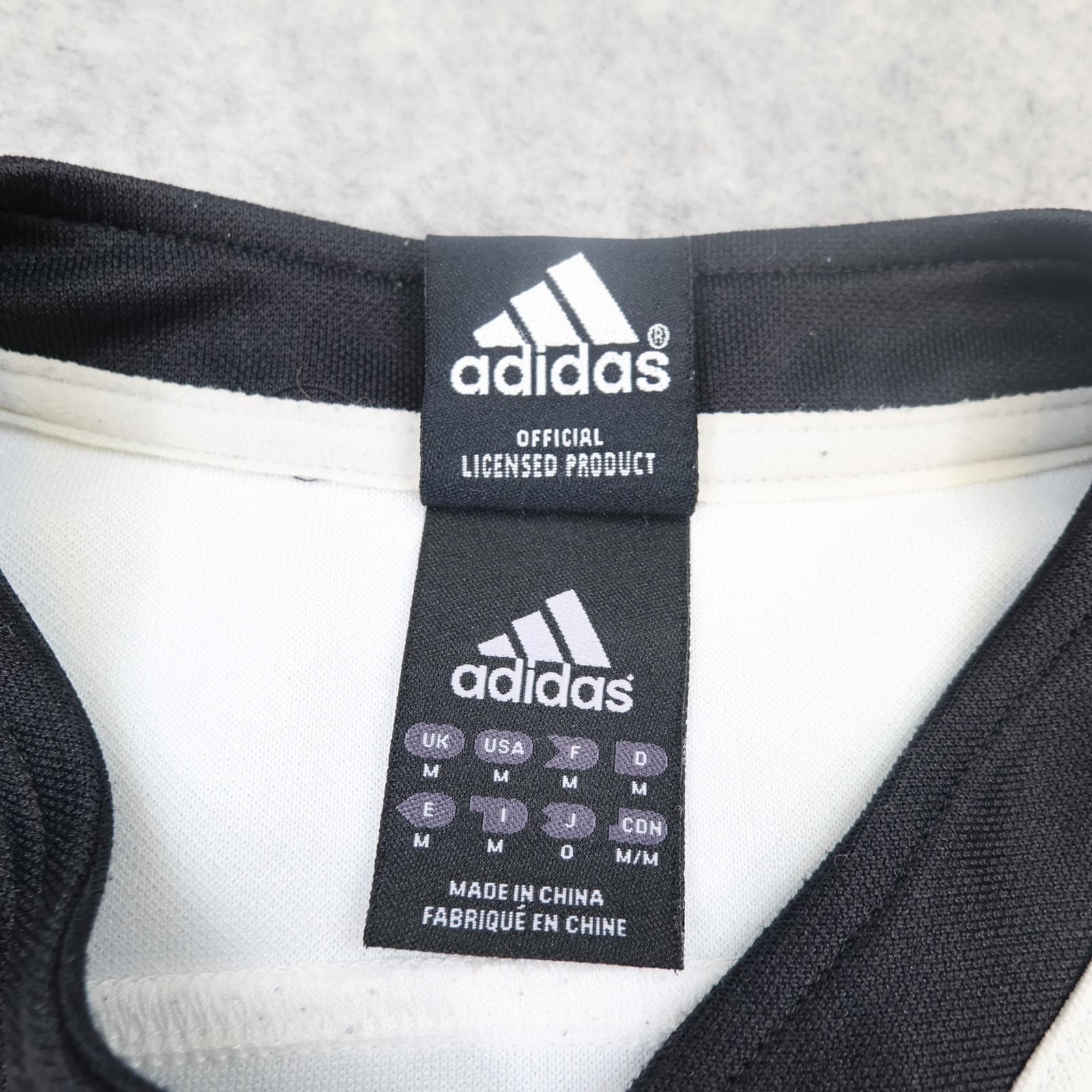 New Zealand All Blacks Shirt Mens Medium White Rugby Adidas 2008 Jersey Training photo 7