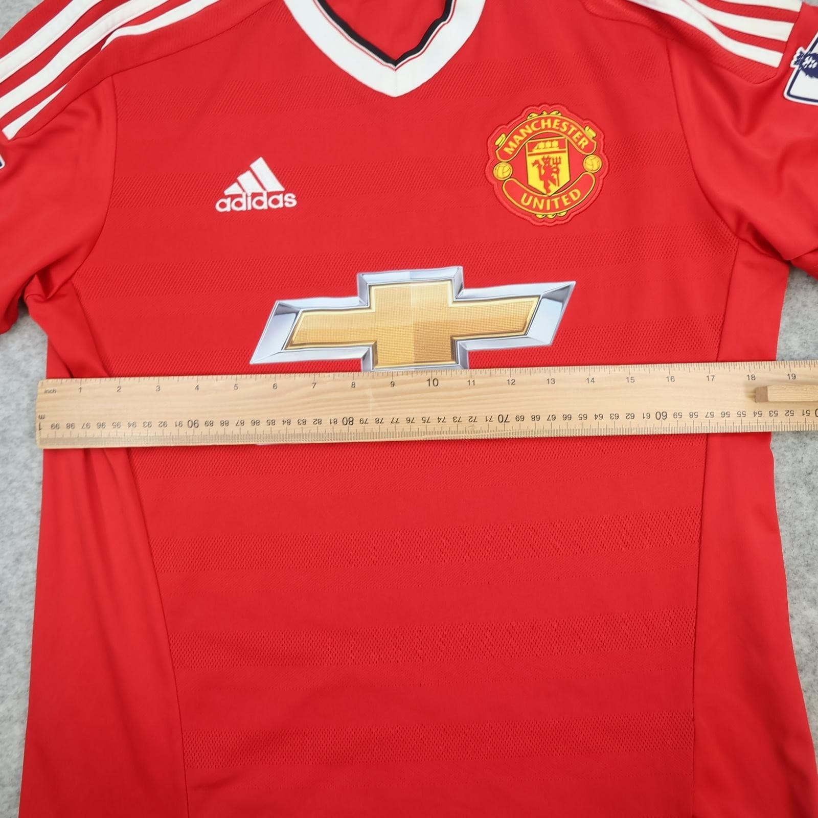 Manchester United Shirt Mens Medium Red Home 2015 2016 Adidas Schweinsteiger 31 photo 11