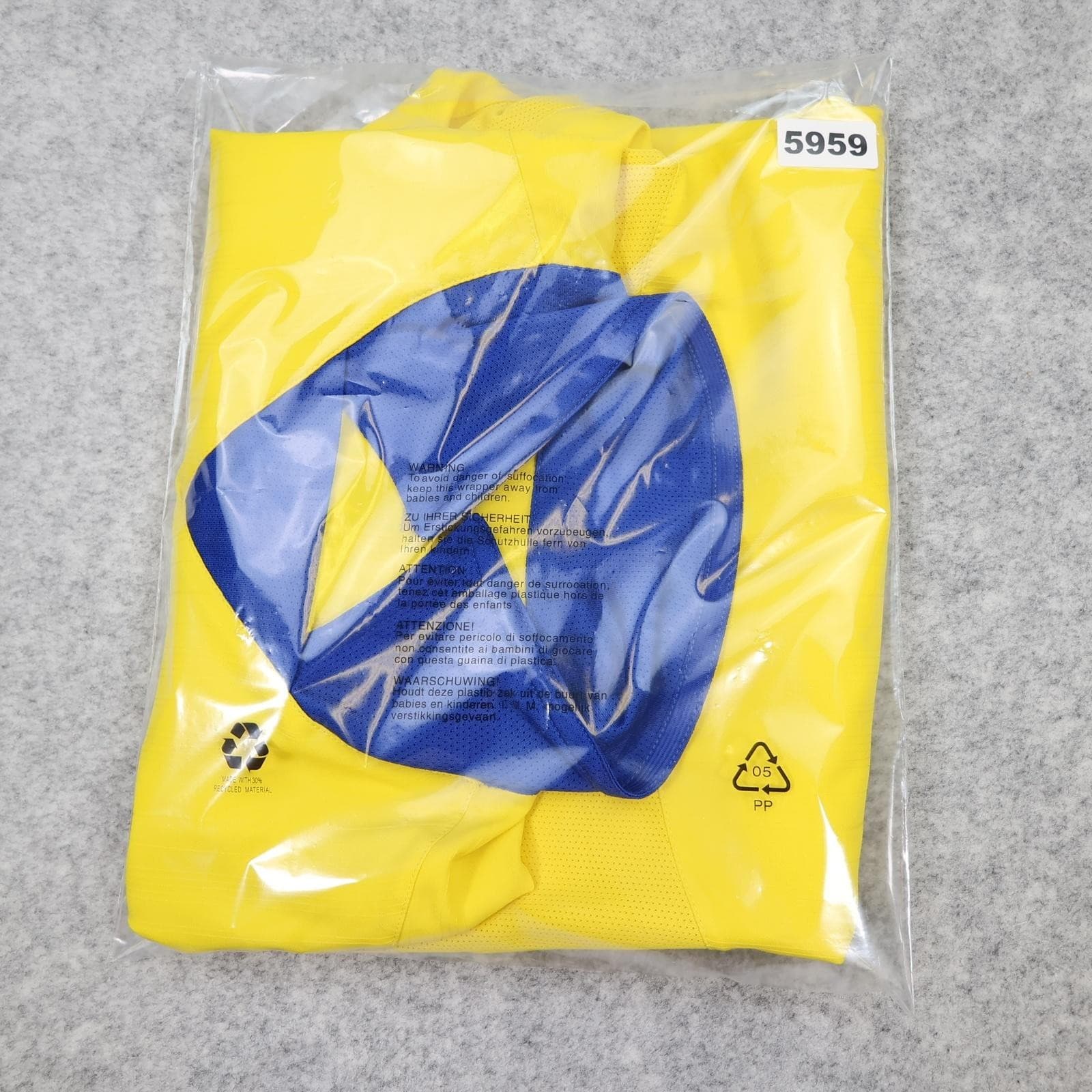 Arsenal Away Shirt XL Long Sleeve Yellow 2002 2004 Nike Henry 14 Soccer Jersey photo 18