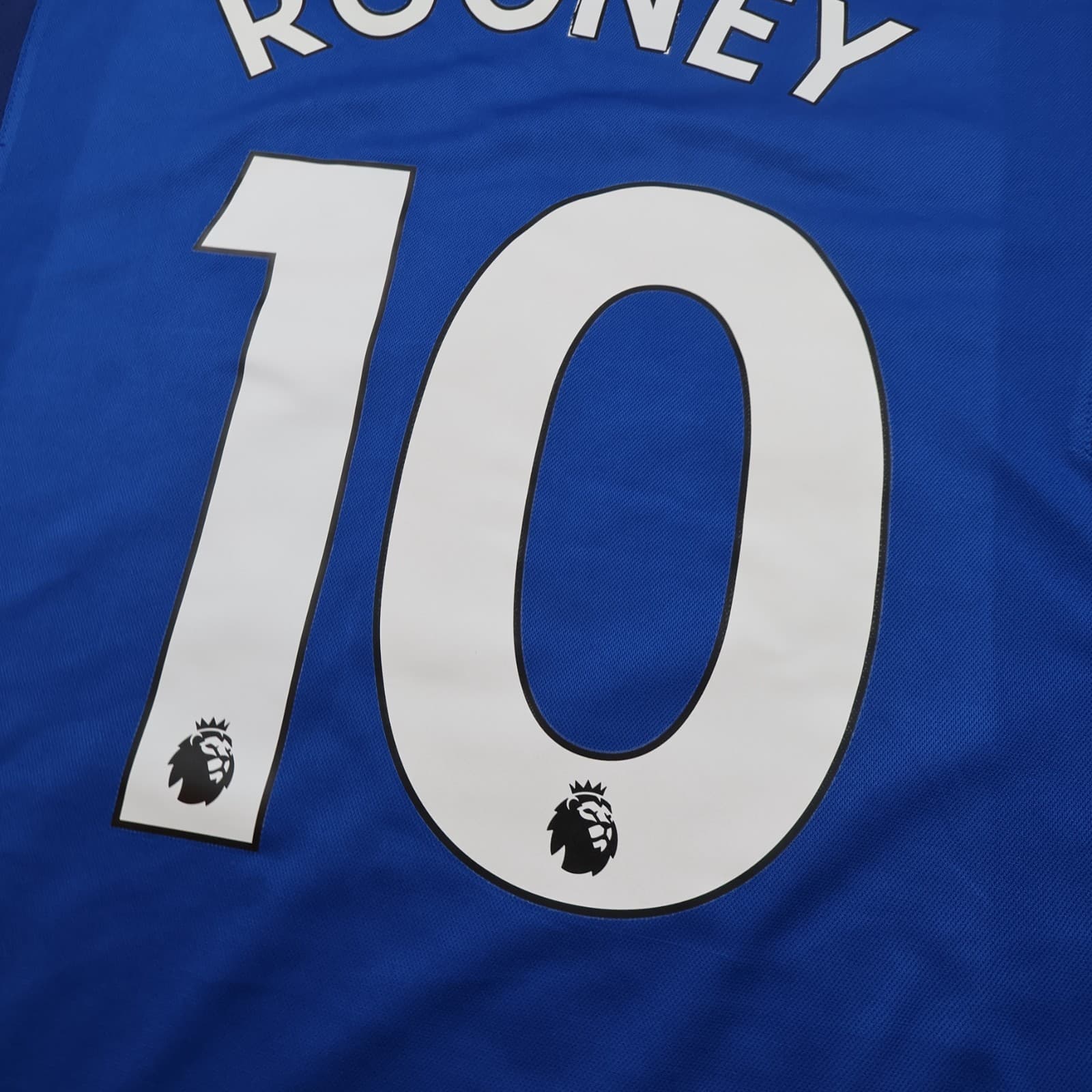 Everton Shirt 2XL Blue Home Kit 2017 2018 Umbro Wayne Rooney Soccer Jersey photo 10