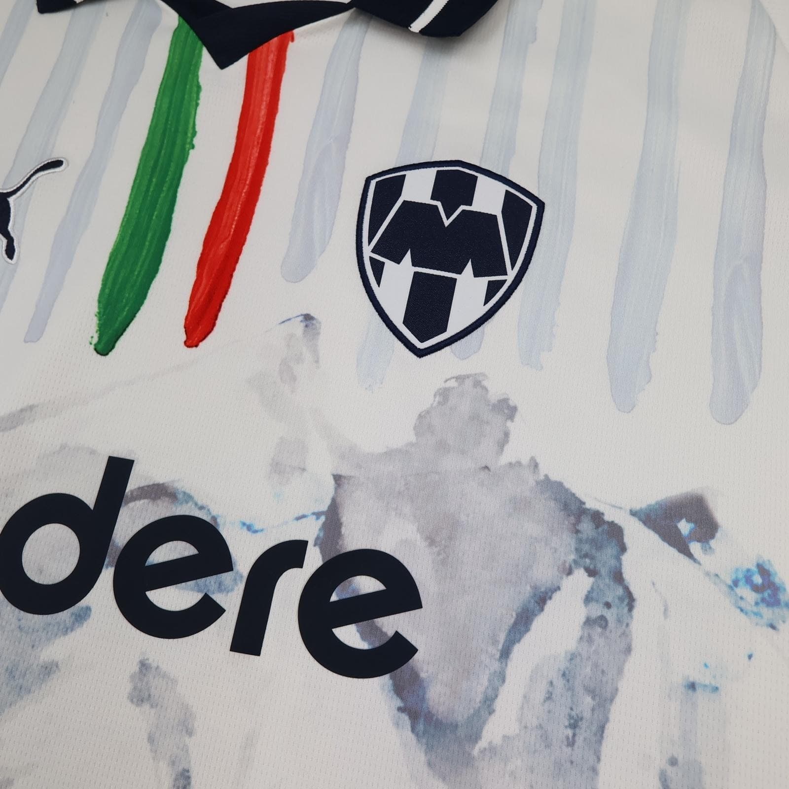 Monterrey Shirt Mens 2XL White Home 2025 Liga MX Football Puma Jersey Mexico photo 5