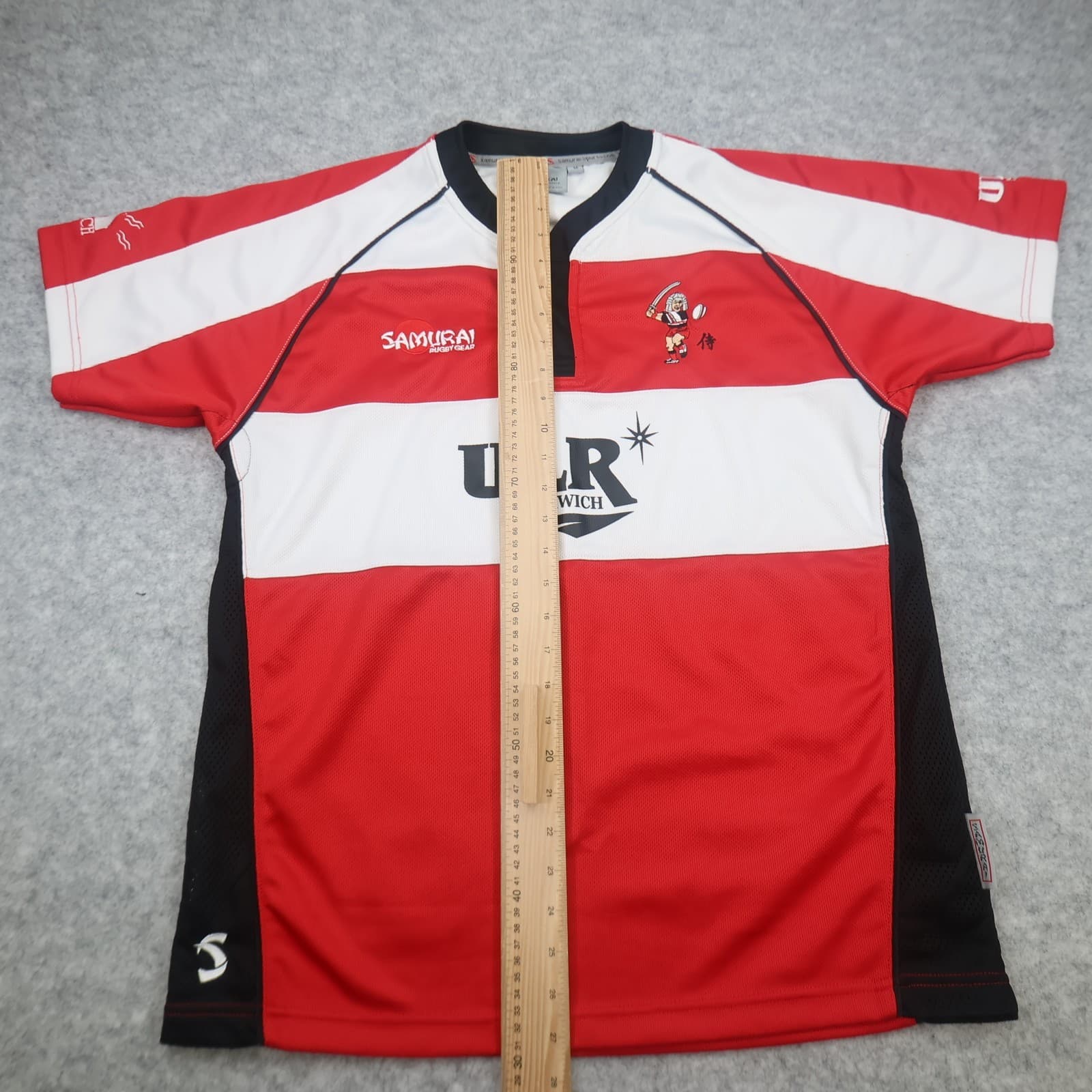 Samurai 7's RFC Medium Home shirt Jersey 2007 2008 Samurai Rugby Jersey photo 12