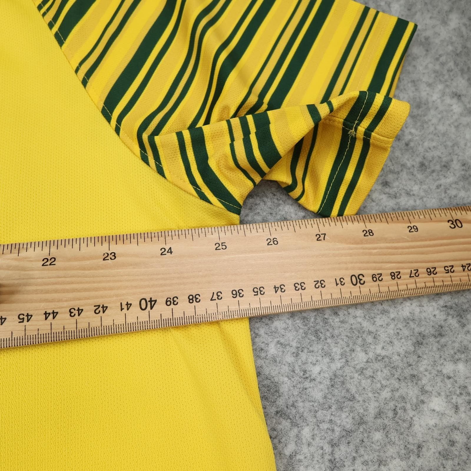 South Africa Home Shirt Mens 2XL Yellow 2018 Football Nike Dri Fit Soccer Jersey photo 9