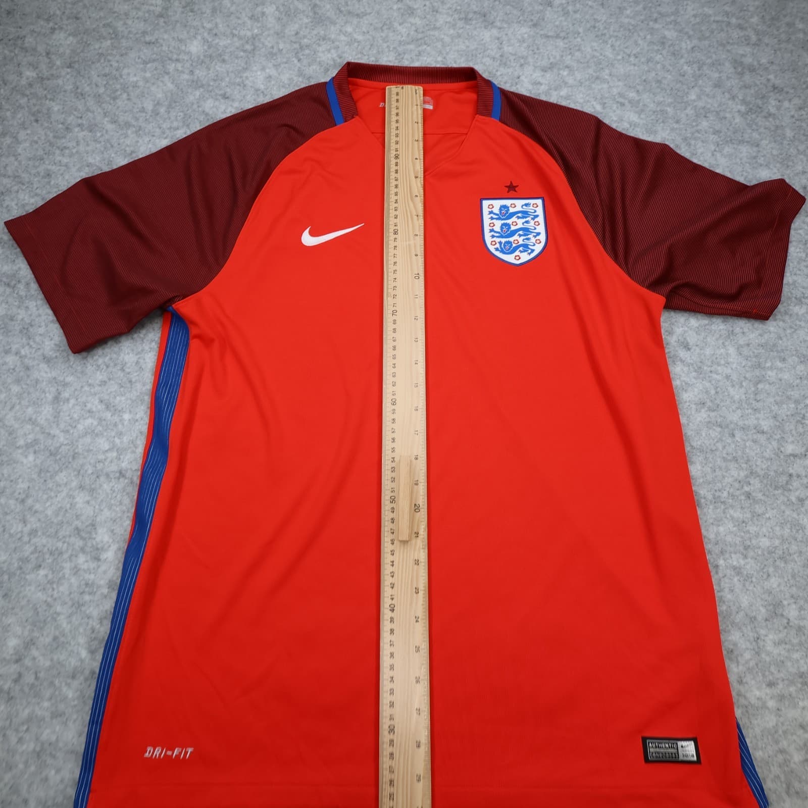 England Football Shirt Extra Large Nike Red Away Kit 2018 2019 Soccer Jersey 796 photo 12