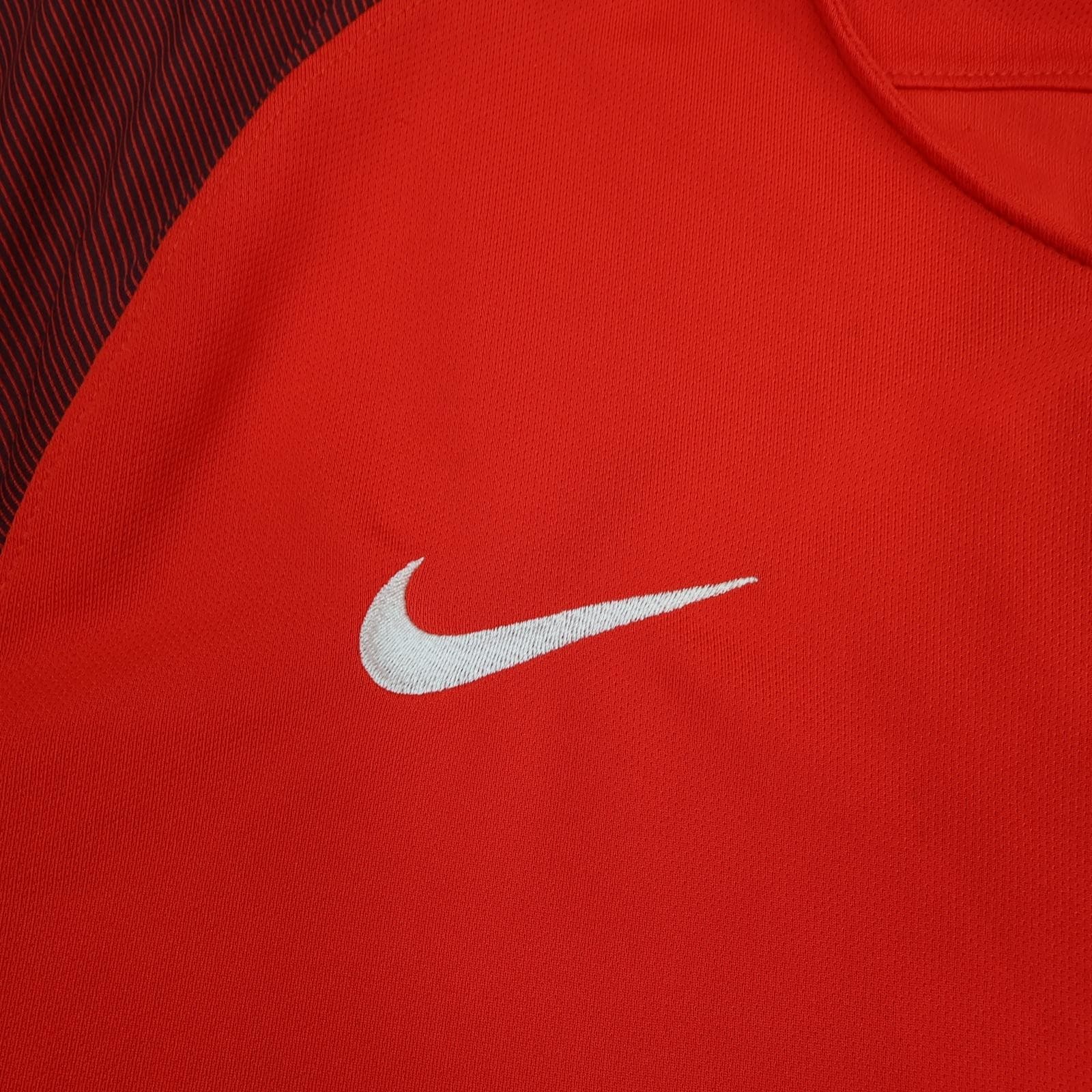 England Shirt Mens Large Red Away 2016 2017 Nike Dri Fit Soccer Jersey photo 4