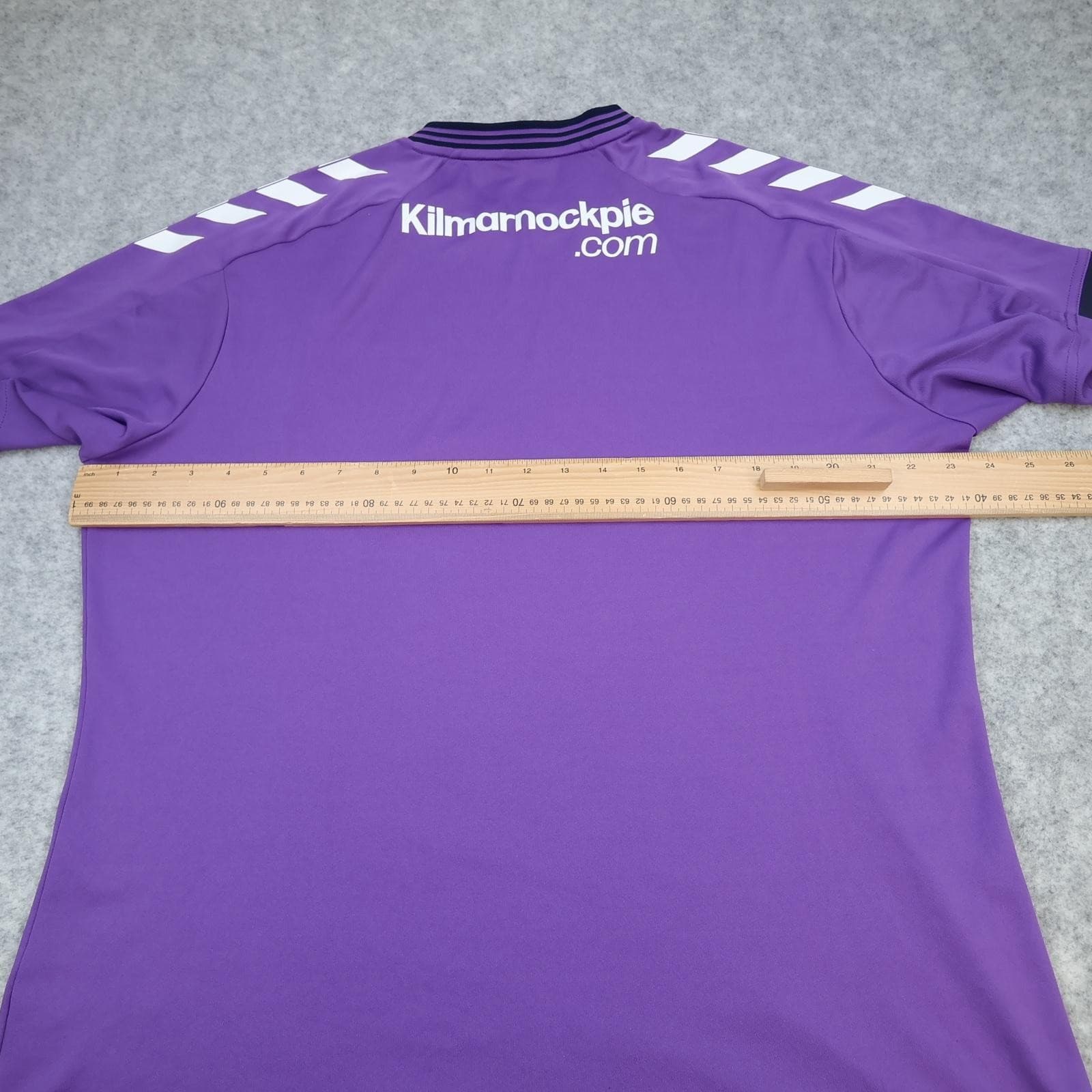 Kilmarnock Shirt Mens XL Purple Third Kit SPFL 2021 2022 Hummel Soccer Jersey photo 9