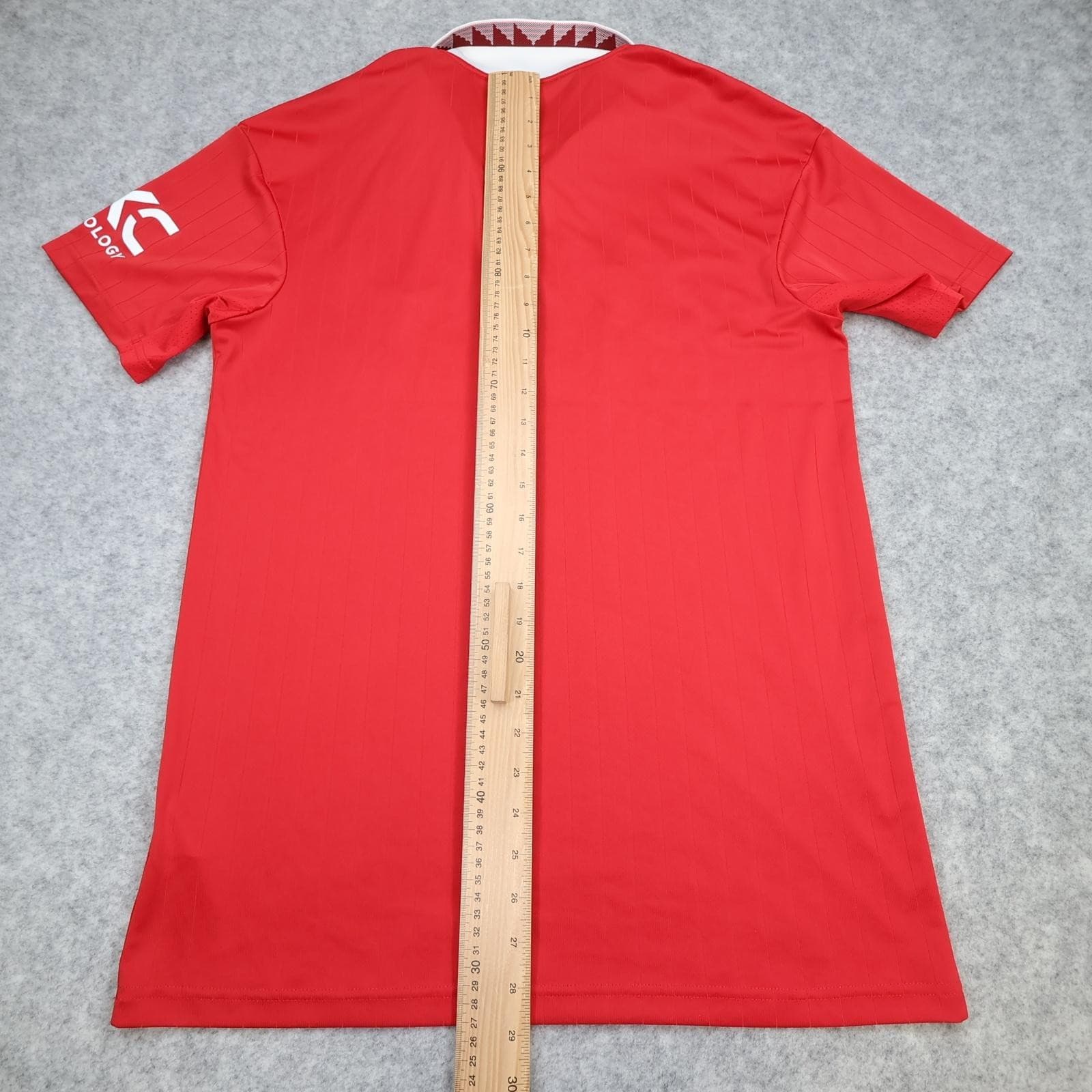 Manchester United Shirt Mens Medium Red Home 2022 2023 Football Adidas Jersey photo 8