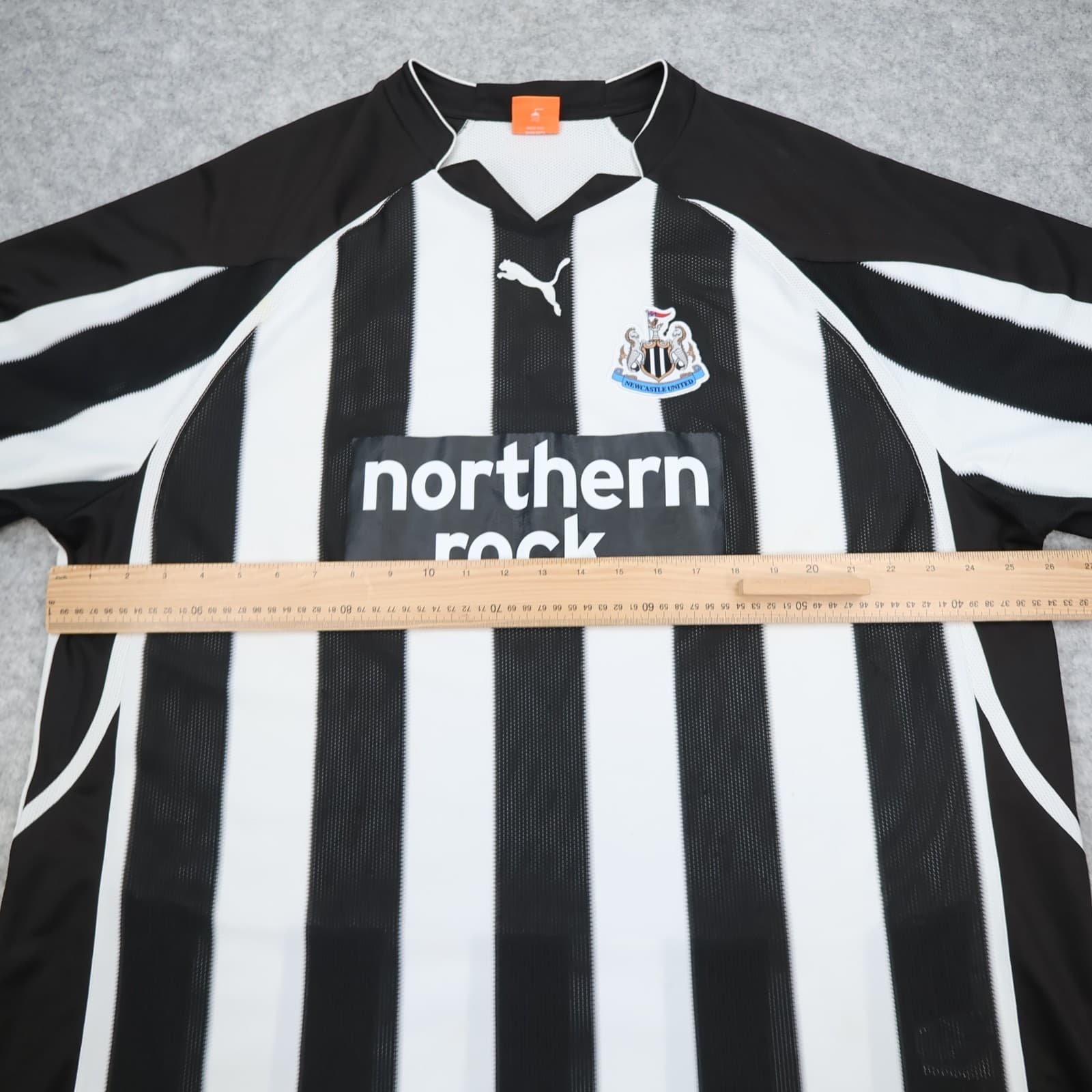 Newcastle United Shirt 3XL Black Home Kit 2010 2011 Puma Soccer Jersey Toon Army photo 11