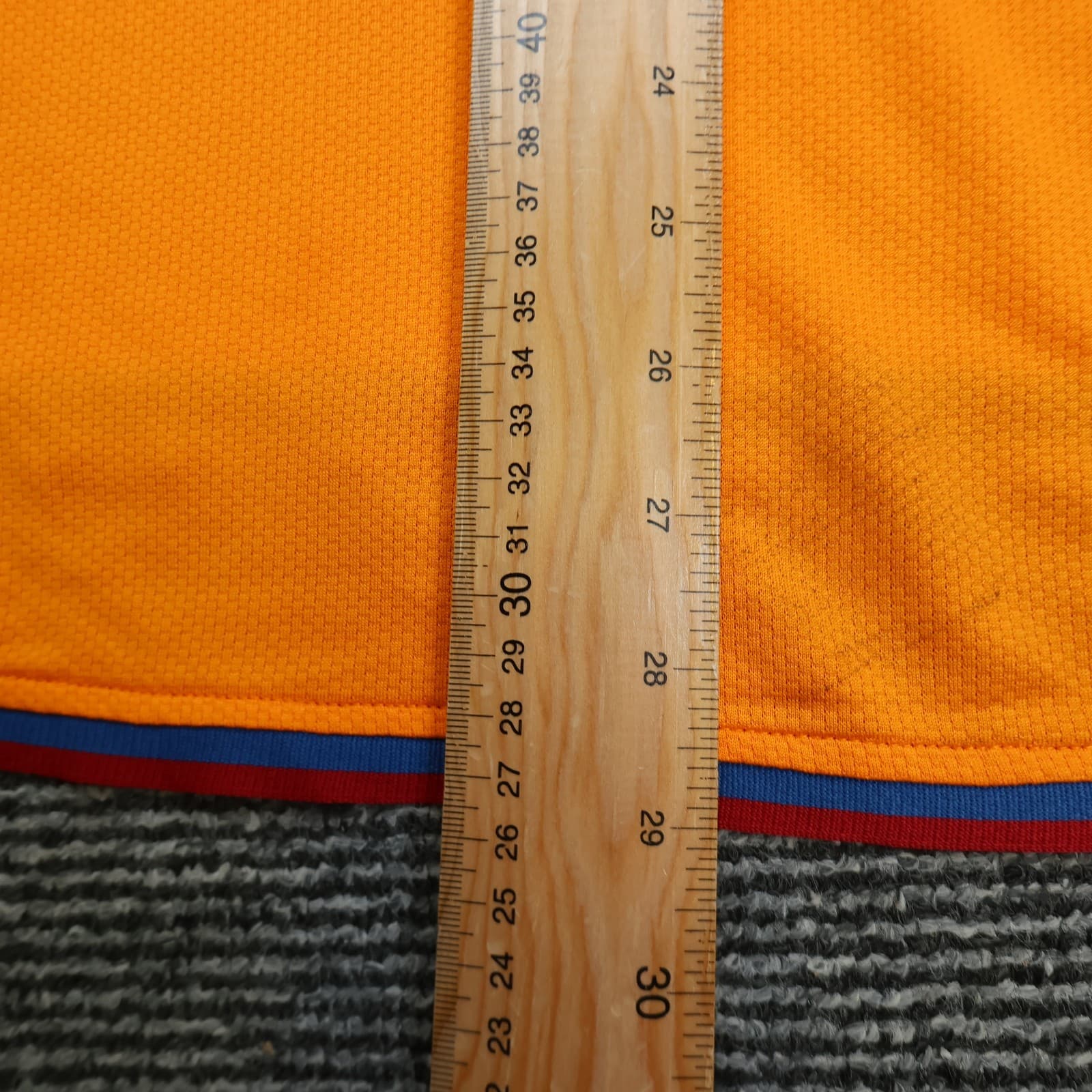 Barcelona Shirt Large Orange Away 2006 2008 Nike Football Diego Maradona Jersey photo 19