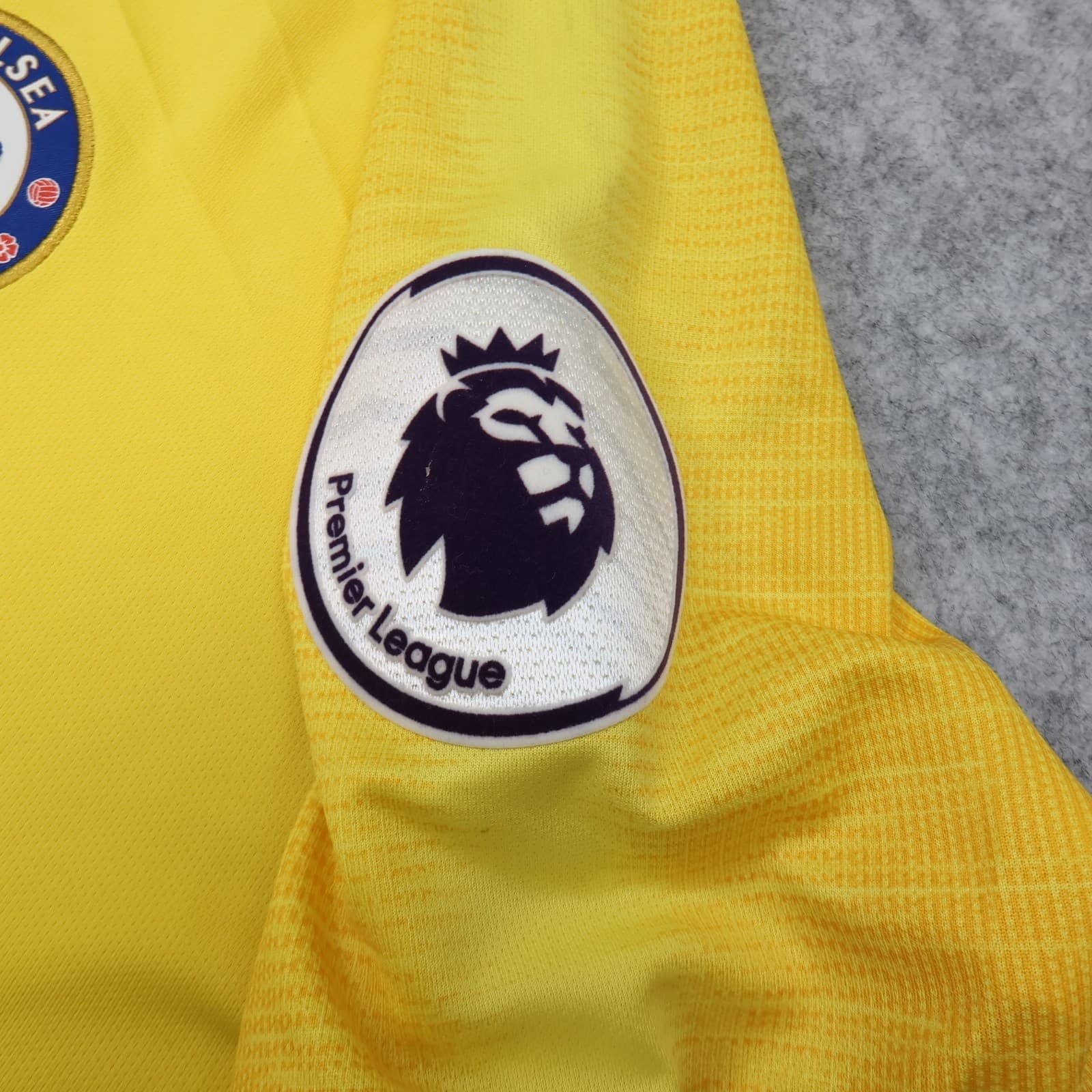 Chelsea Shirt Extra Large Yellow Away Kit 2018 2019 Nike Jersey Eden Hazard 10 photo 9