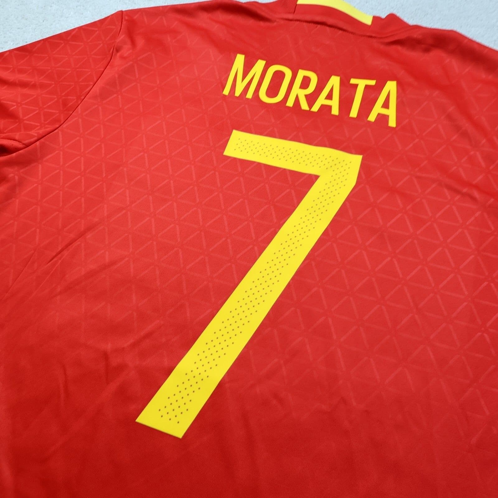 Spain Football Shirt Extra Large Red Home Adidas 2016 2017 España Jersey Morata photo 5
