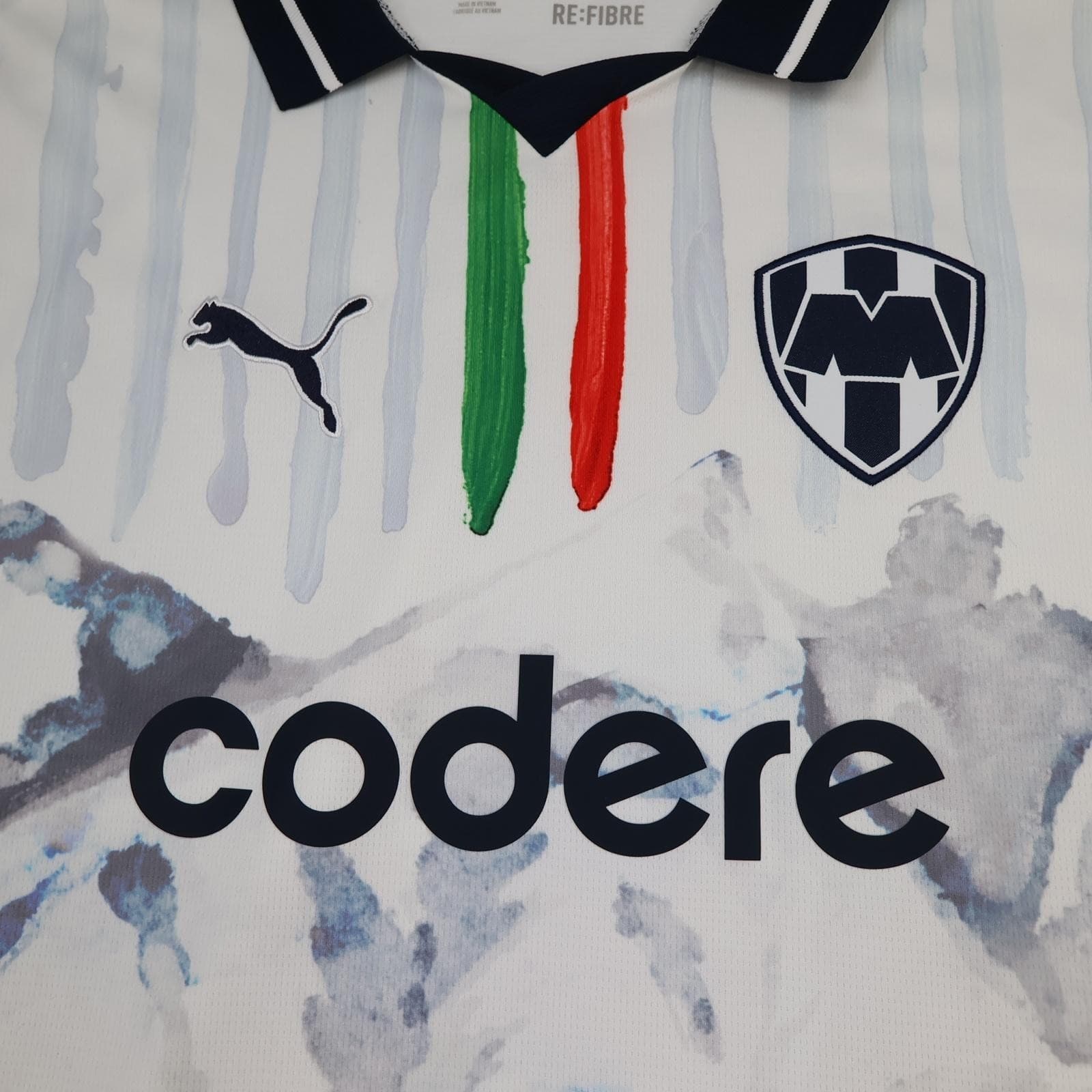 Monterrey Shirt Mens 2XL White Home 2025 Liga MX Football Puma Jersey Mexico photo 3