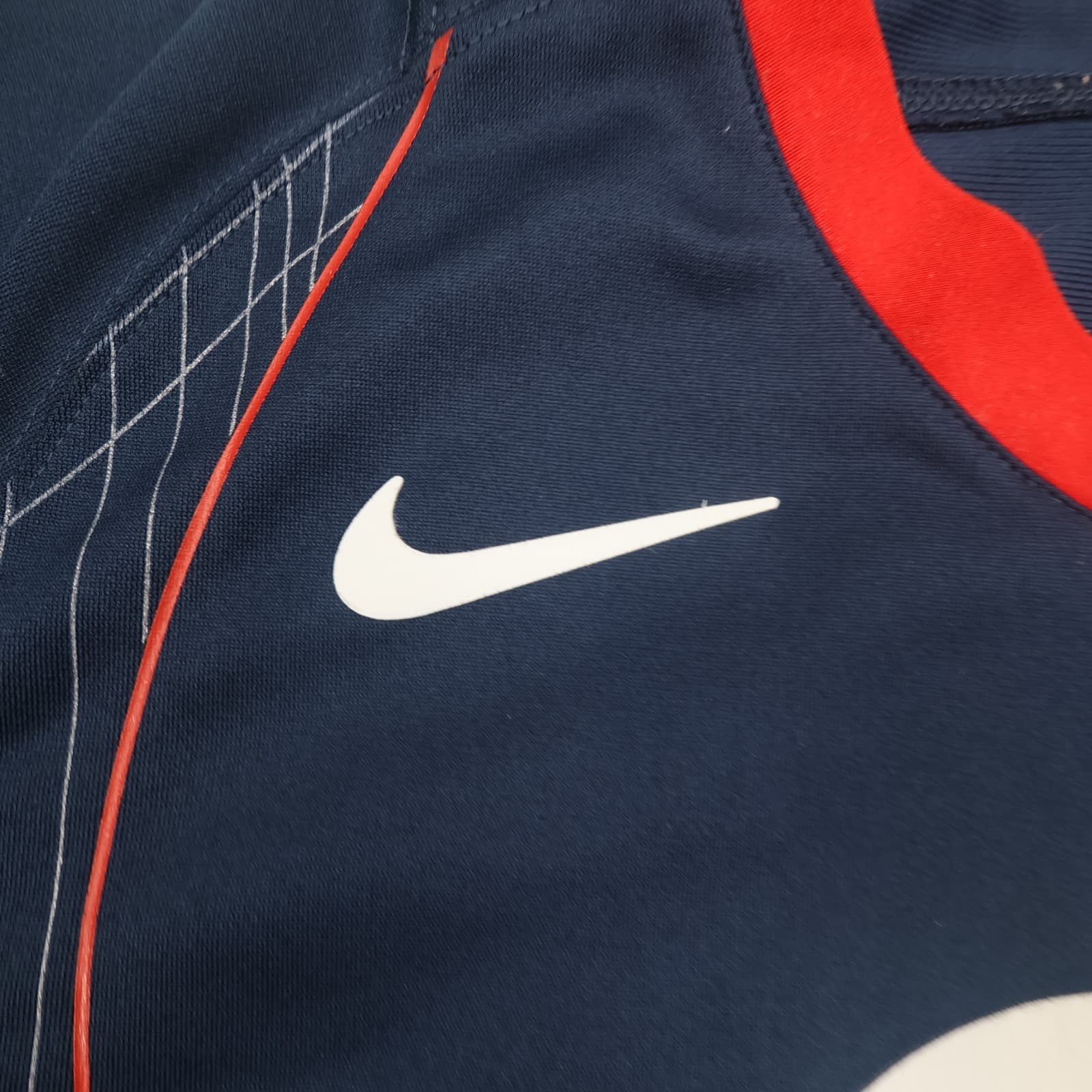 England Rugby Shirt Large Navy Kit 2007 2008 Nike Jersey O2 photo 5