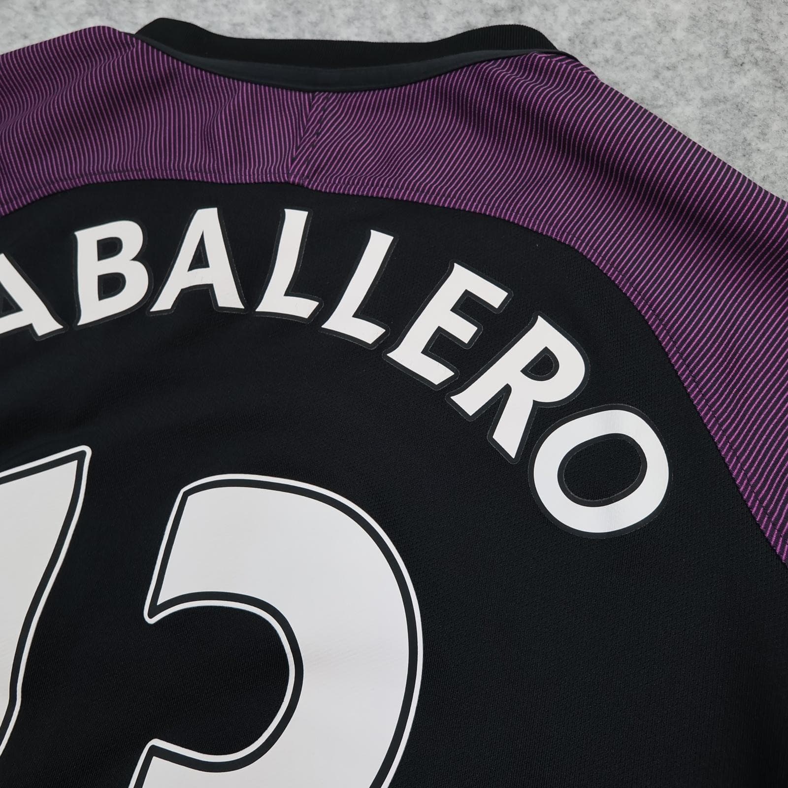 Manchester City Shirt Youth 12-13 Years Black Away Football Nike Caballero 13 photo 12