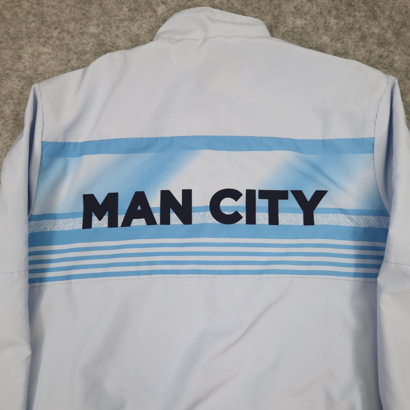 Manchester City Jacket Youth XL White EPL Football Puma Track Top 15-16 Years photo 14