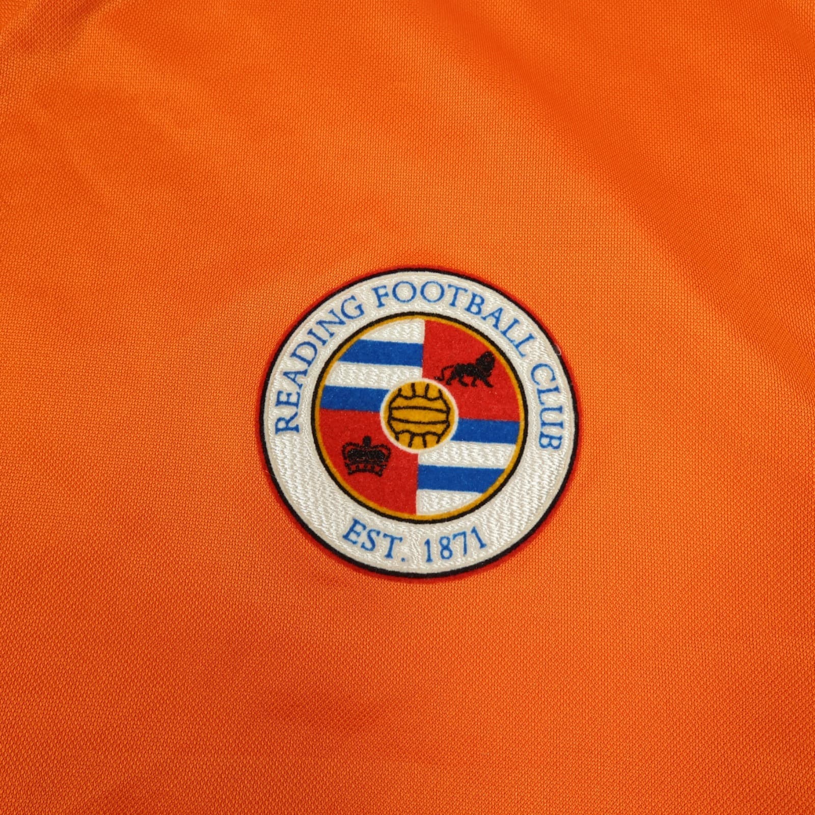 Reading Football Shirt Extra Large Orange Away 2008 2009 Soccer Jersey photo 4