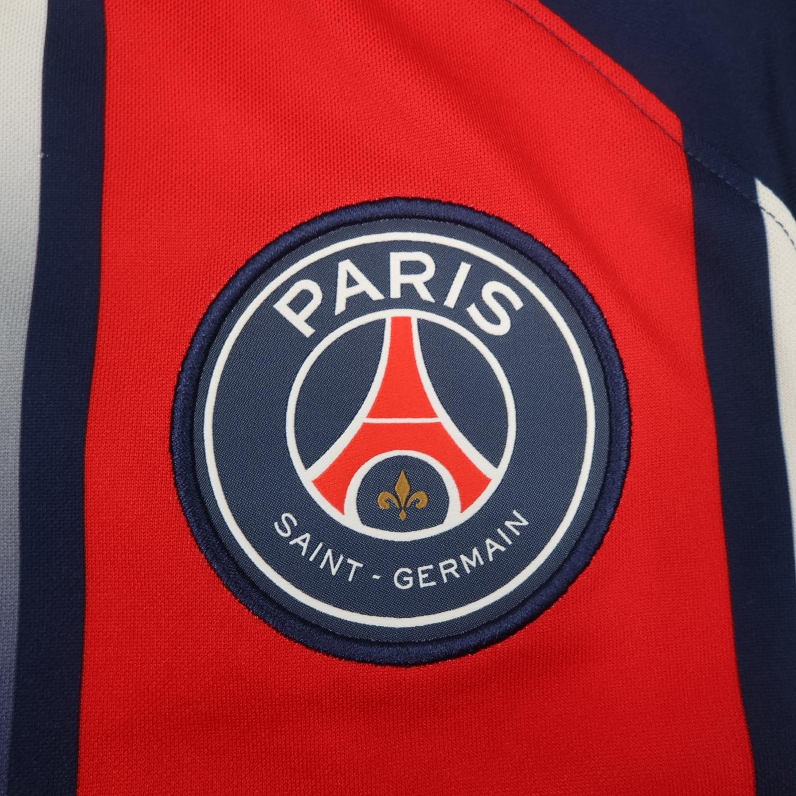 Paris Saint-Germain Shirt Mens Large Blue 2023 2024 Football Nike Qatar Airways photo 5