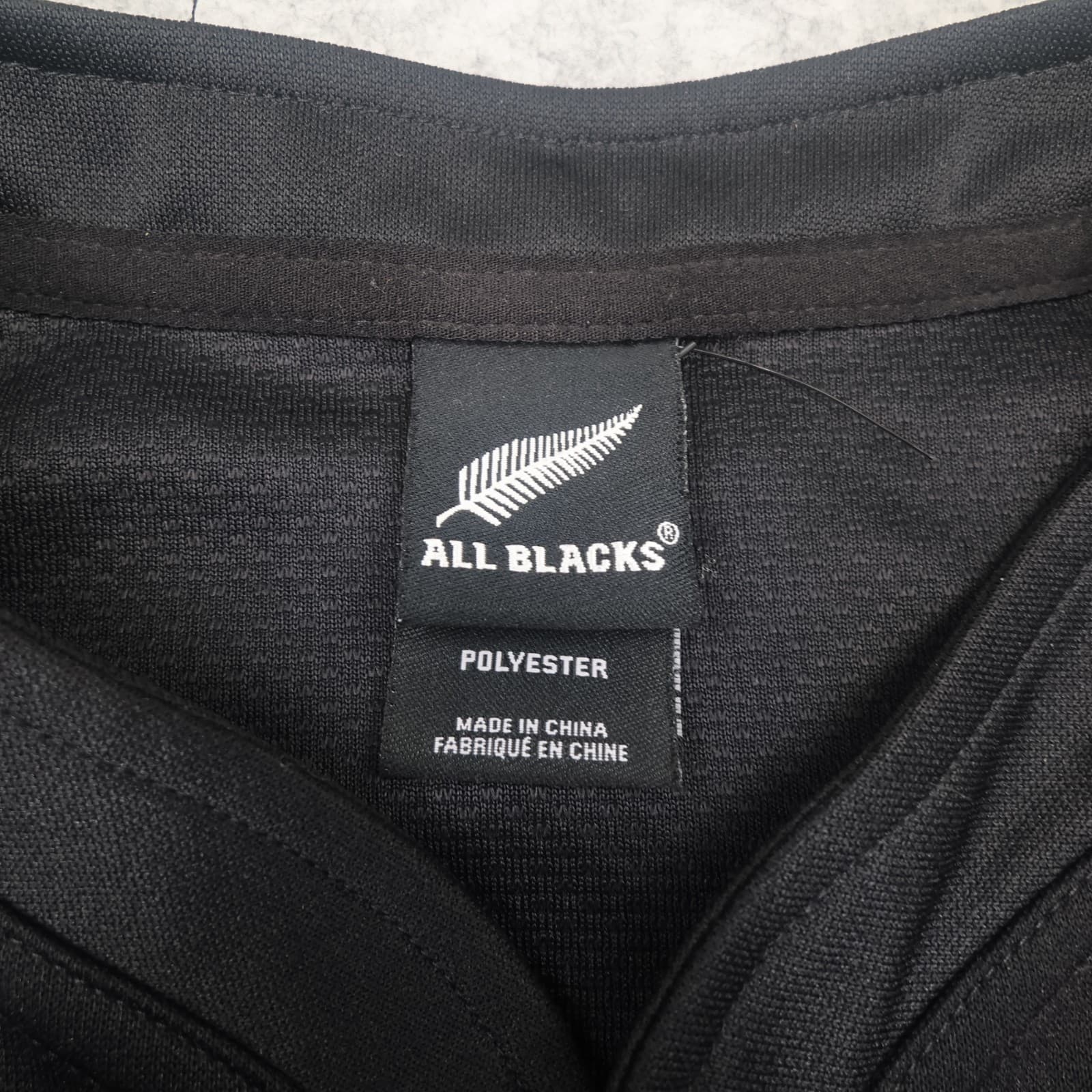 Vintage New Zealand Rugby Shirt 2XL Black Home Kit 2006 2007 Adidas Jersey photo 6
