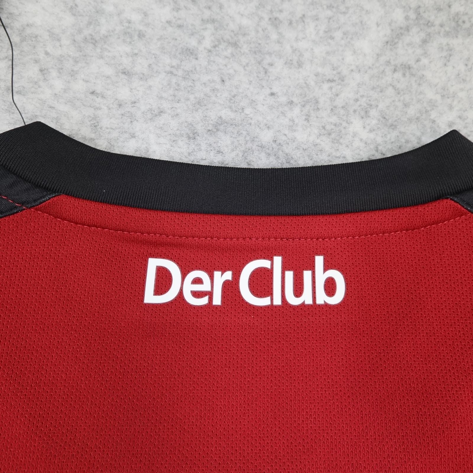 FC Nurnberg Shirt Mens Medium Red Black Home Bundesliga Football Umbro Jersey photo 14