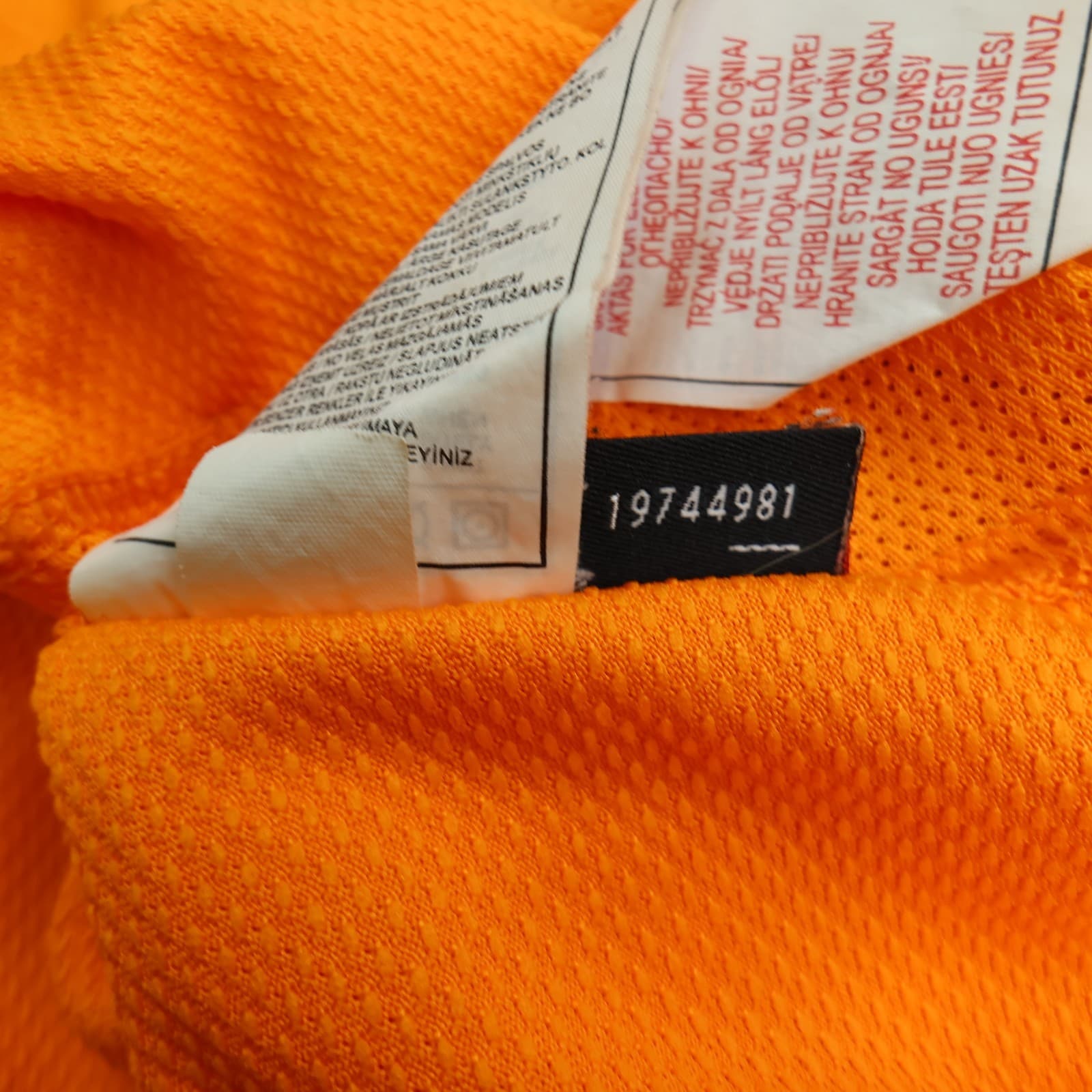 Barcelona Shirt Large Orange Away 2006 2008 Nike Football Diego Maradona Jersey photo 22