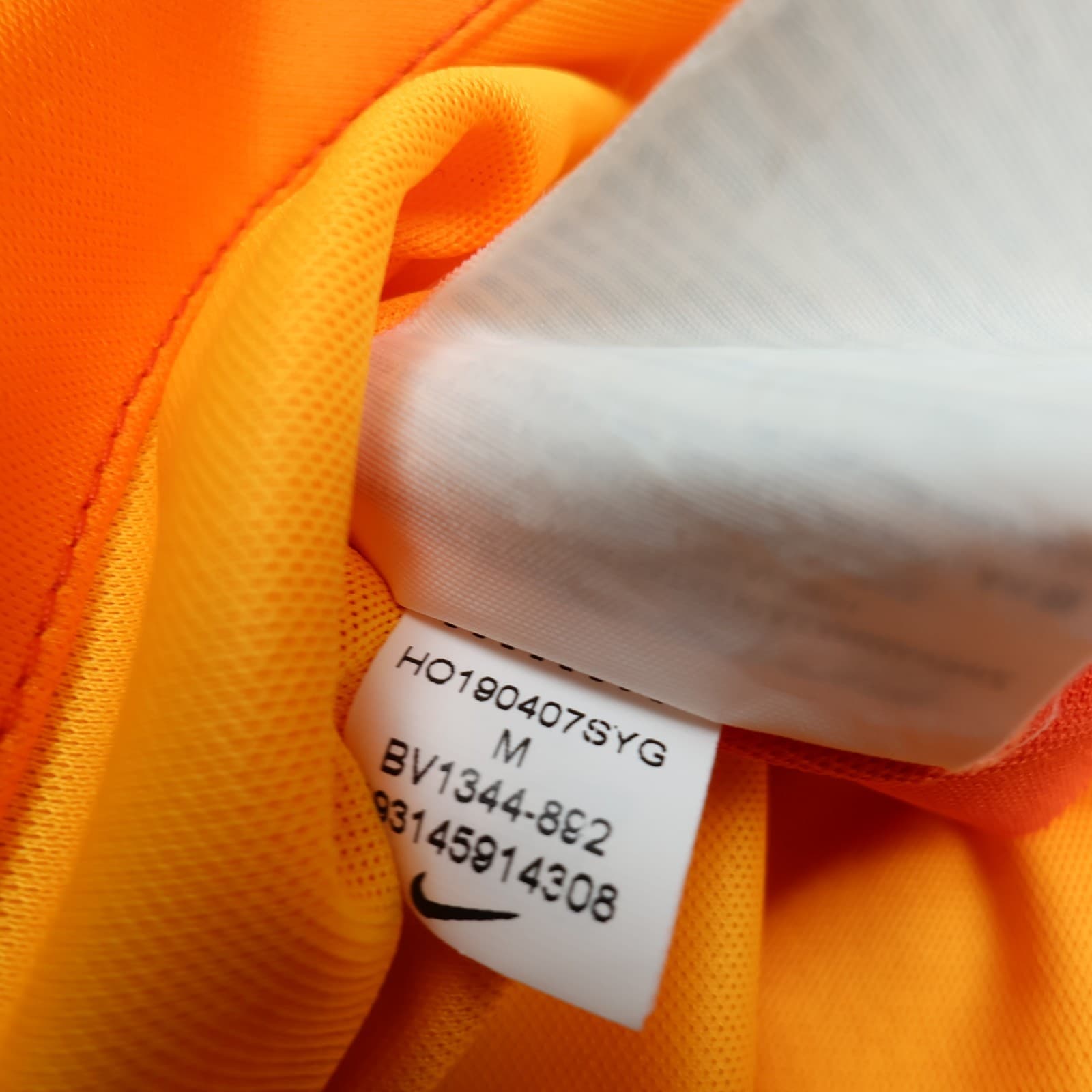Tottenham Hotspur Shirt Medium Orange GoalKeeper Kit 2019 2020 Nike Spurs Jersey photo 14