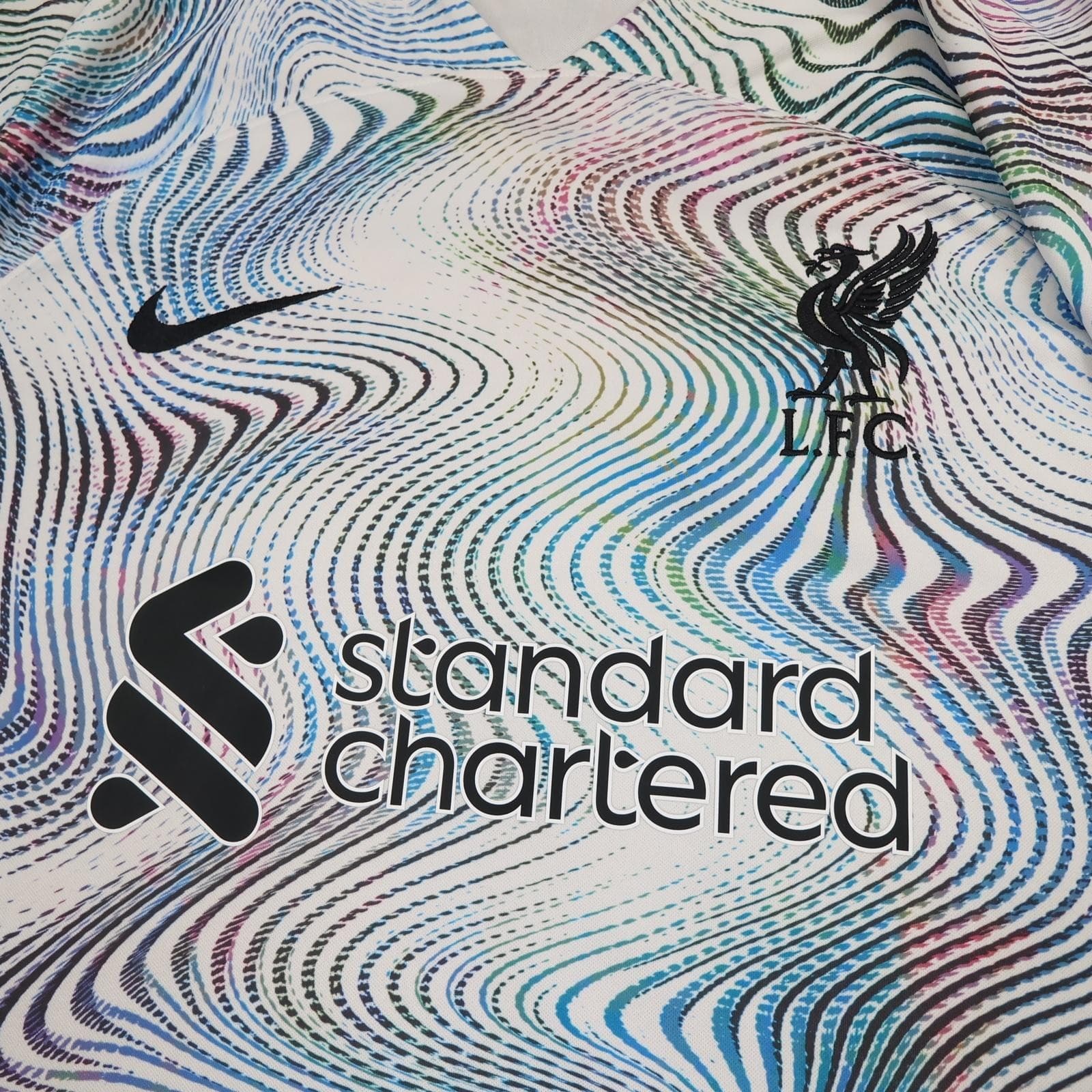 Liverpool Away Shirt Mens XL Multi EPL Football Nike 2022 2023 Darwin 27 photo 3