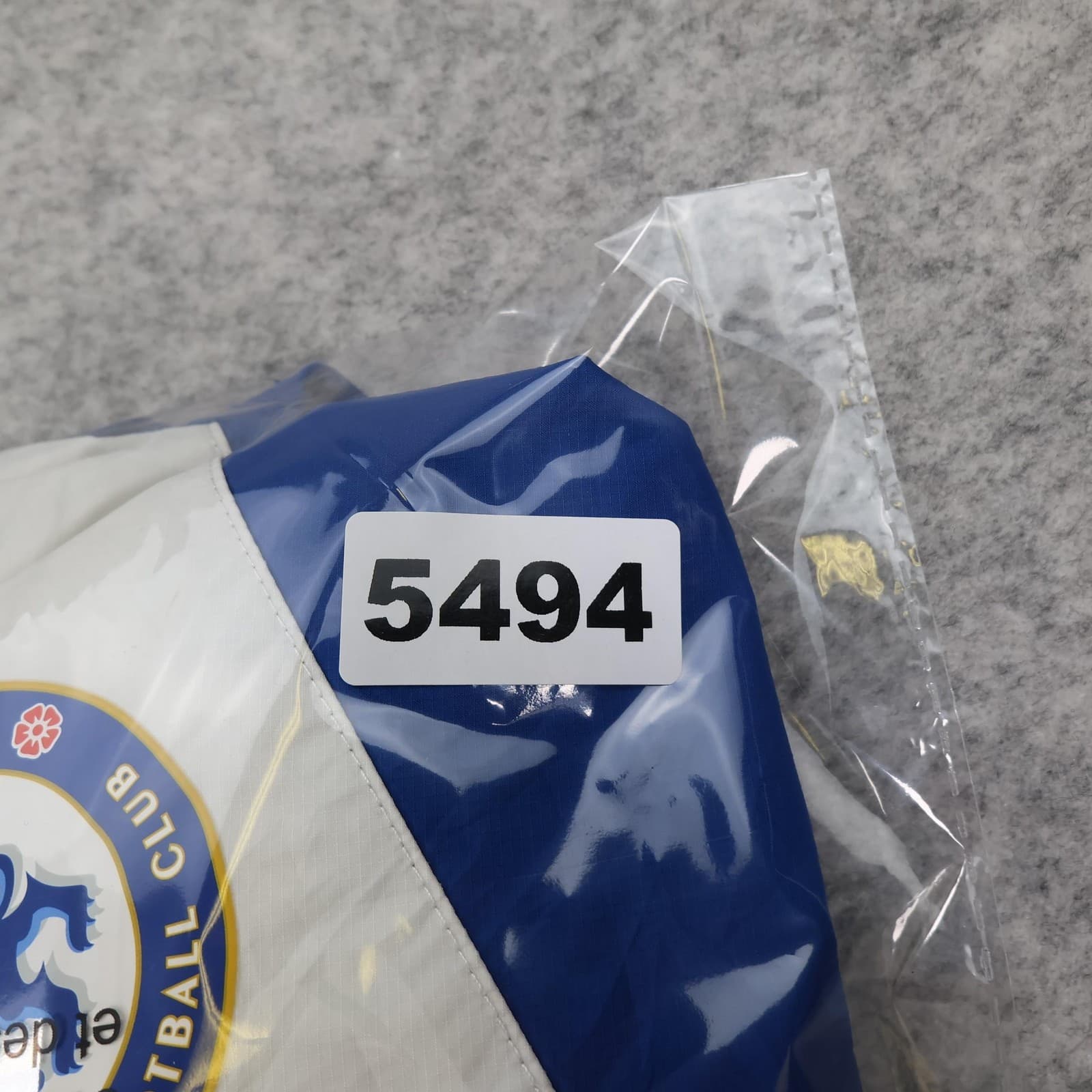 Chelsea FC Jacket Mens Large Blue White 2017 2018 Nike Hooded Rain Full Zip Top photo 12