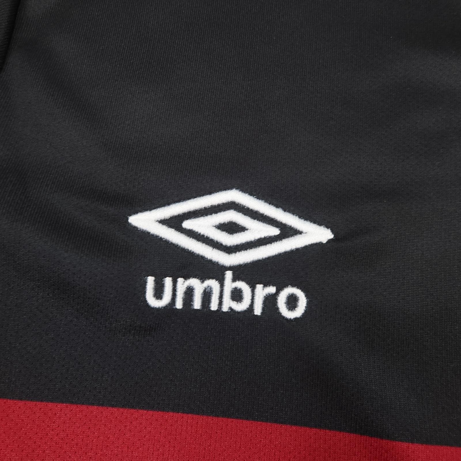 FC Nurnberg Shirt Mens Medium Red Black Home Bundesliga Football Umbro Jersey photo 5