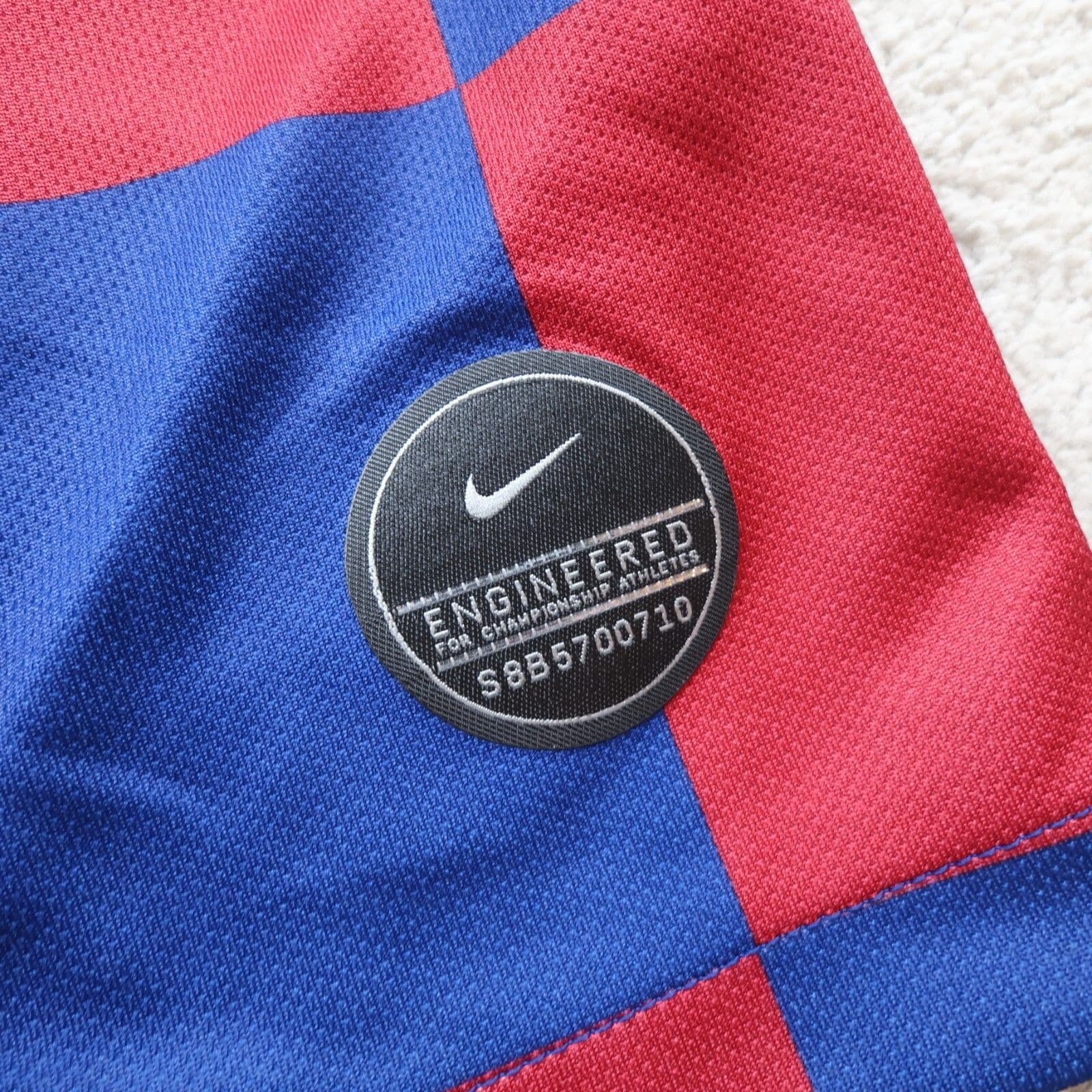 Barcelona Shirt Extra Large Home Kit 2019 2020 Nike Jersey Lionel Messi Soccer photo 5