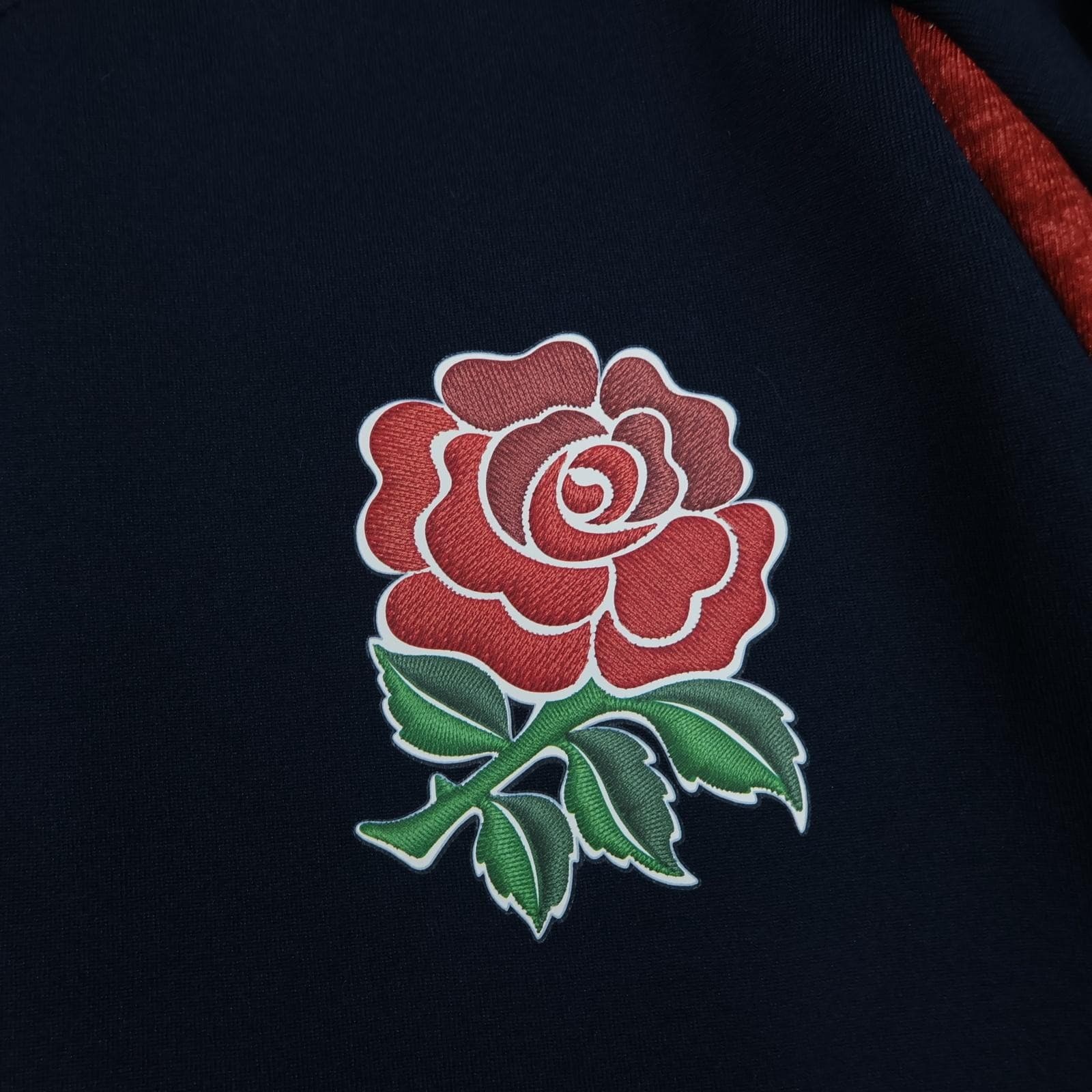 England Rugby Training Shirt Mens Large Navy Red Canterbury O2 Vaposhield Jersey photo 4