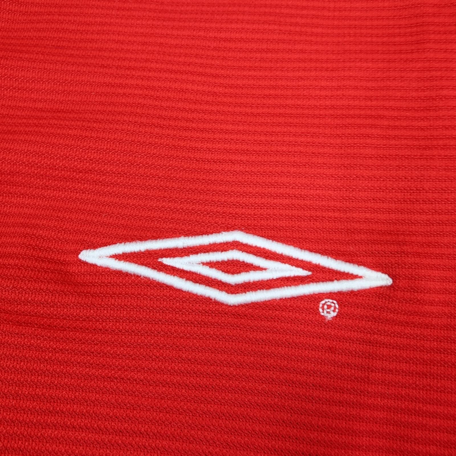 Vintage Manchester United Shirt Mens Large Red Home 2000 2002 Umbro Neville 2 photo 5