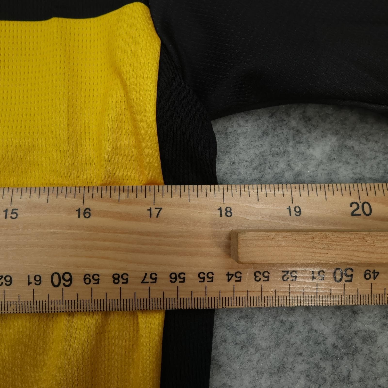 Borussia Dortmund Shirt Mens Small Black Yellow Away Bundesliga 2024 2025 Puma photo 11