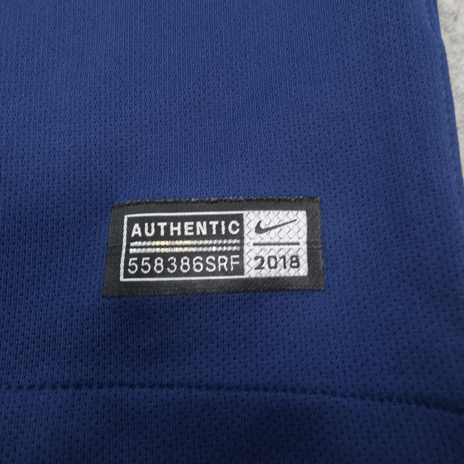 Tottenham Hotspur Shirt Mens Medium Blue Away 2018 2019 Football Nike AIA photo 3