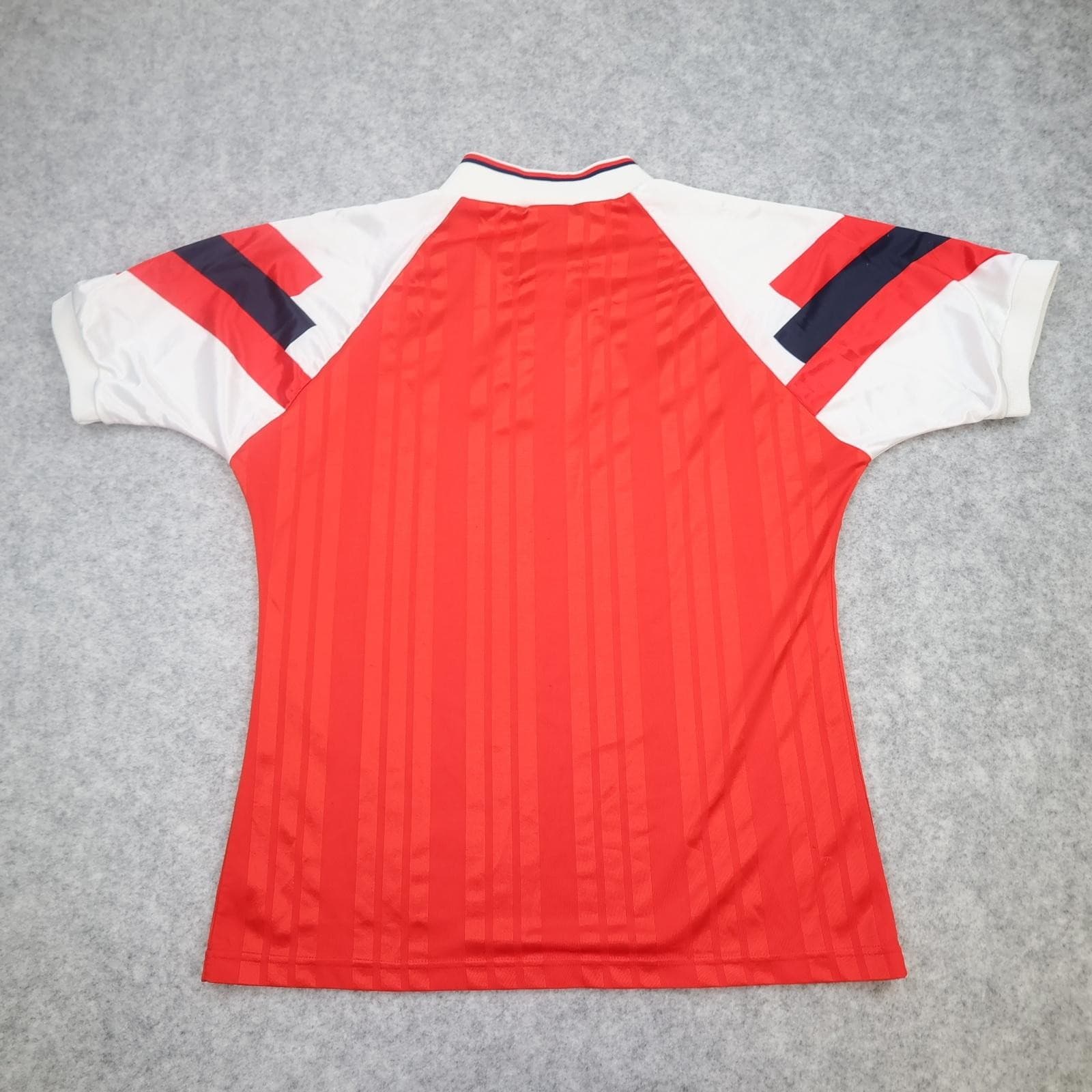 Vintage Arsenal Shirt Mens Medium Red Home 1992 1994 Adidas JVC Jersey UK photo 2