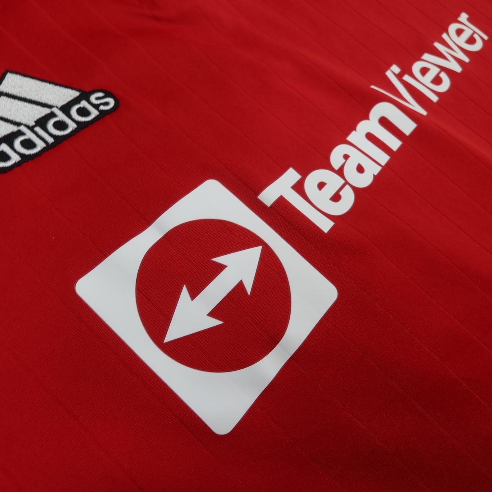 Manchester United Shirt Mens Large Red Home 2022 2023 Football Adidas Eriksen 14 photo 8