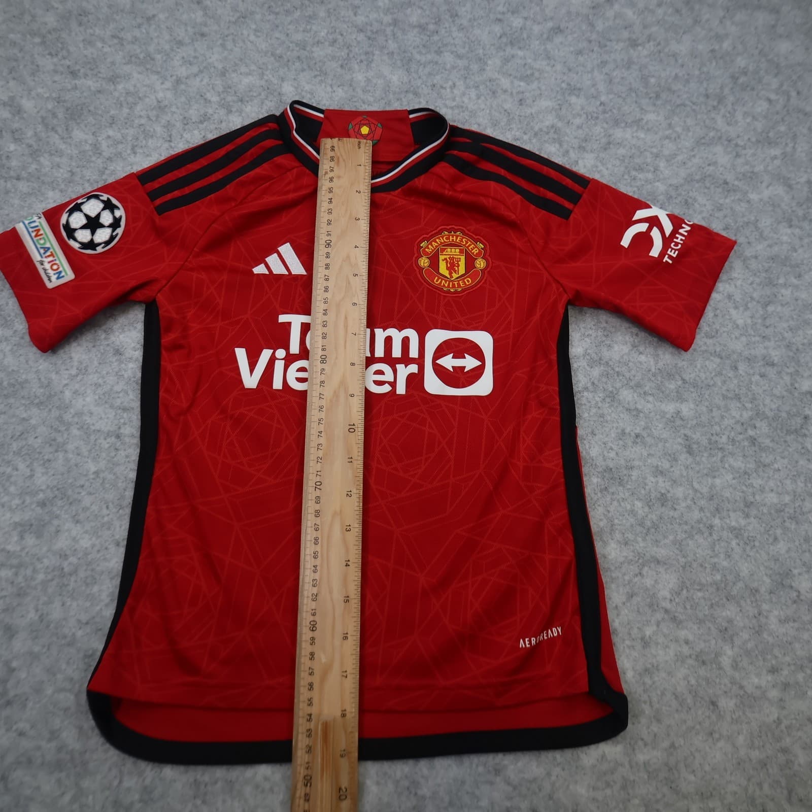Manchester United Shirt 9-10 Years Red Home 2023 2024 Adidas Jersey Mount 7 Kids photo 15