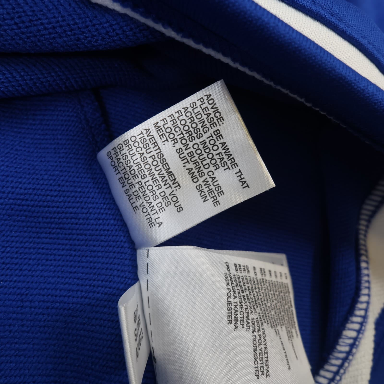 Chelsea Football Drill Top Extra Large Blue Adidas 2015 2016 Soccer Pullover photo 8