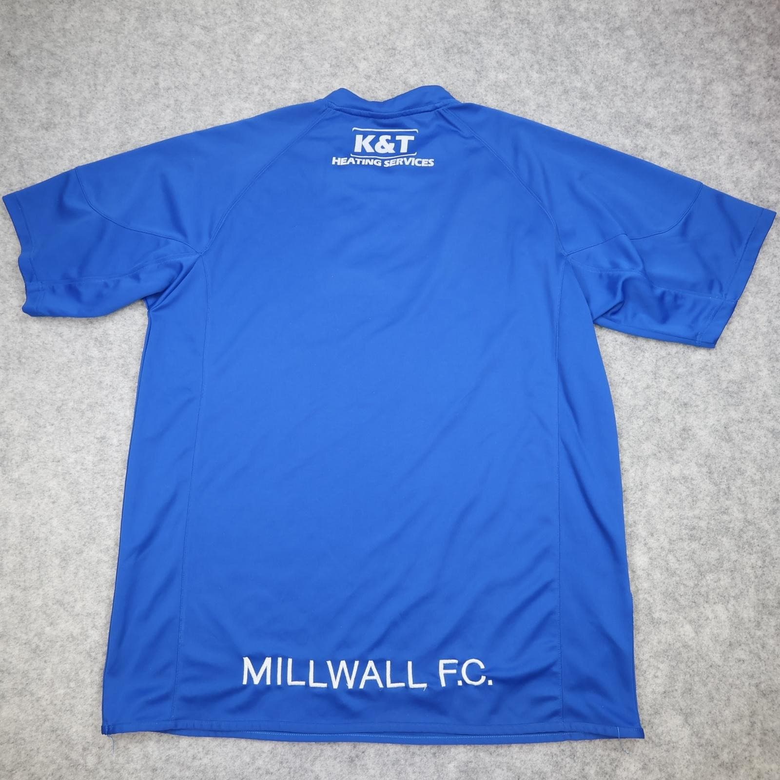 Millwall FC Shirt Mens Large Blue Home 2007 2008 Bukta Oppida Sponsor Jersey photo 2