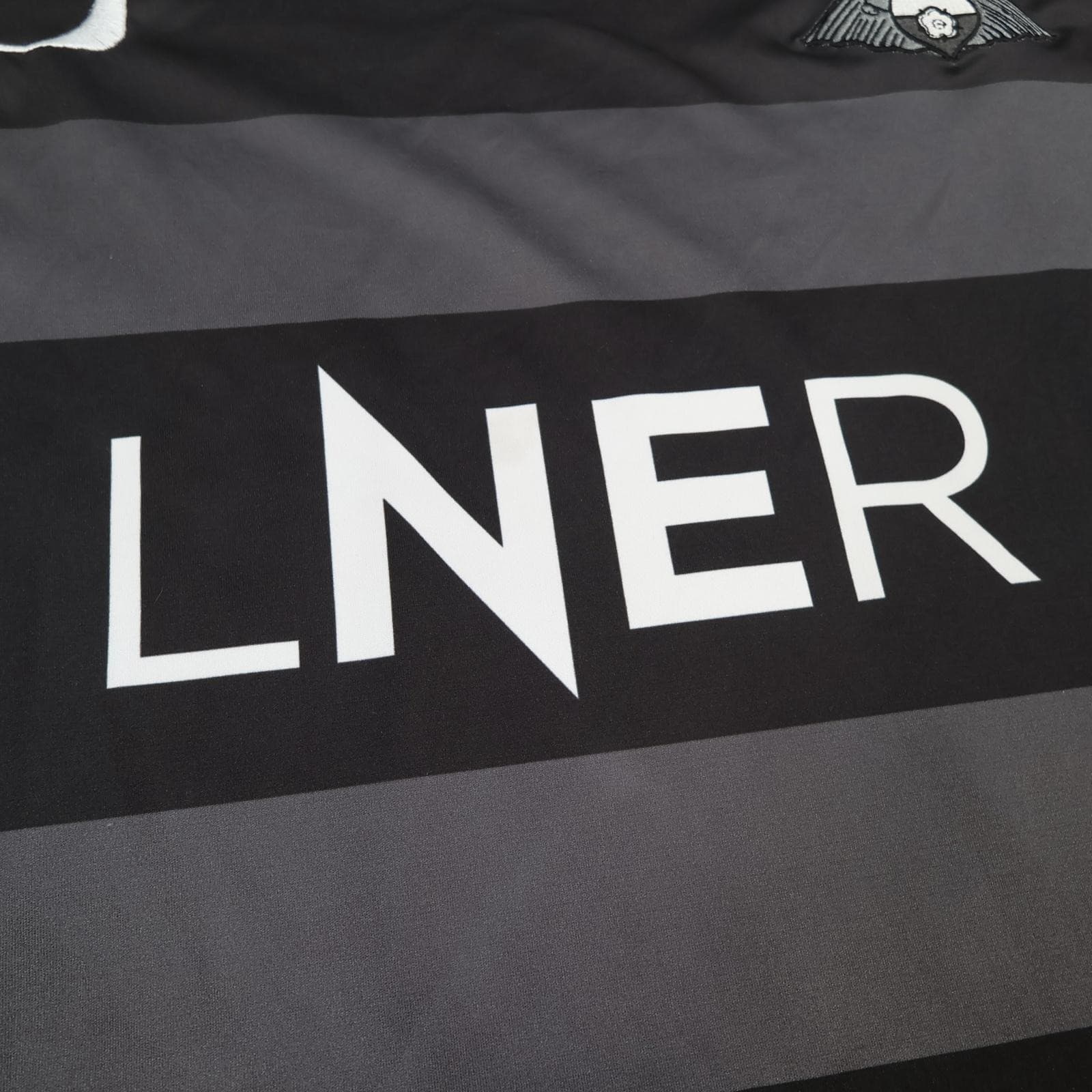 Doncaster Rovers Shirt Mens XXL Black EFL 2020 2021 Club Doncaster LNER Jersey photo 8