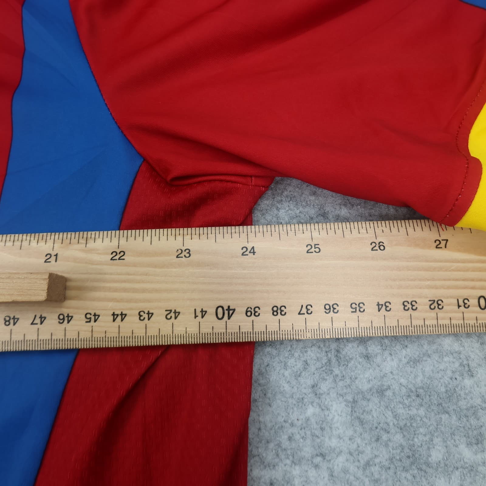 Crystal Palace Shirt 4XL Red Blue Home Kit 2014 2015 Macron Soccer Jersey 48" photo 14