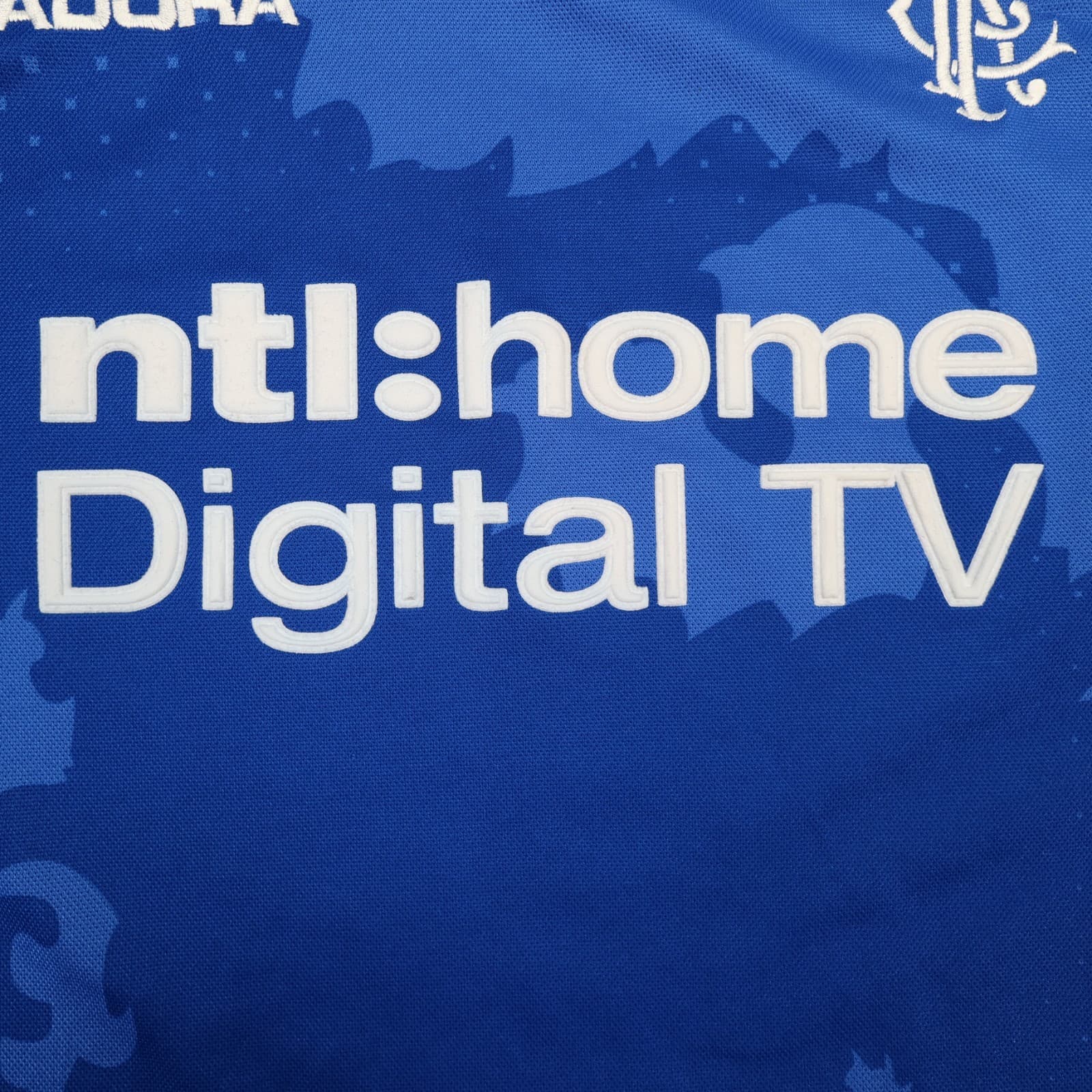 Vintage Rangers Football Shirt Extra Large Blue Home Kit 2002 2003 Diadora Mens photo 5