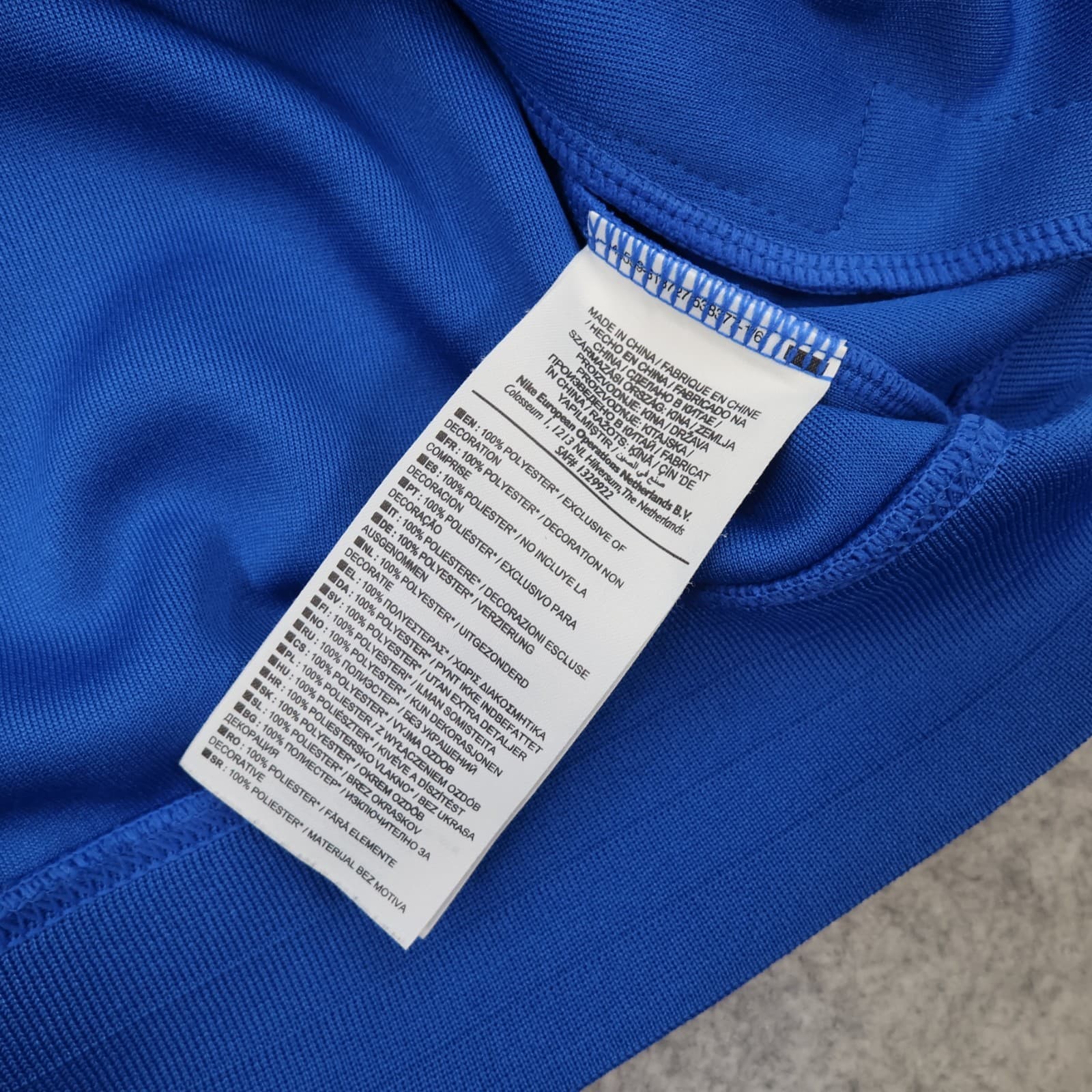 Arsenal Football Jacket Extra Large Blue Training Jacket Nike 2013 2014 n98 photo 9