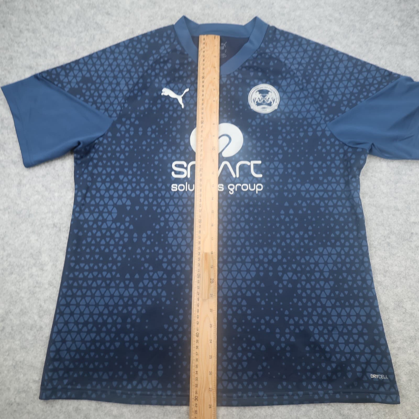 Peterborough United Shirt Extra Large Blue Training Kit Puma Soccer Jersey photo 12