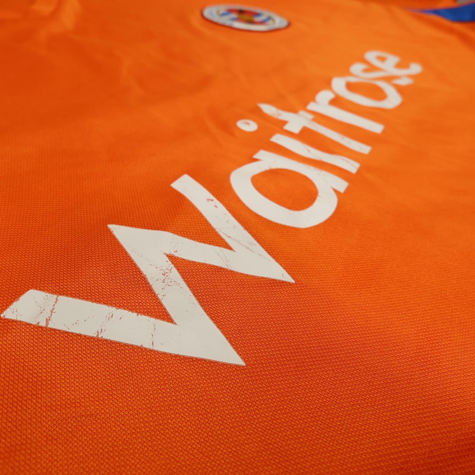 Reading Football Shirt Extra Large Orange Away 2008 2009 Soccer Jersey photo 7