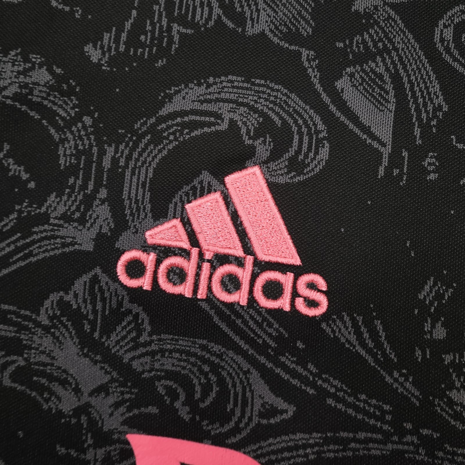 Real Madrid Shirt Large Black Third Kit 2020 2021 Adidas Football Jersey photo 5