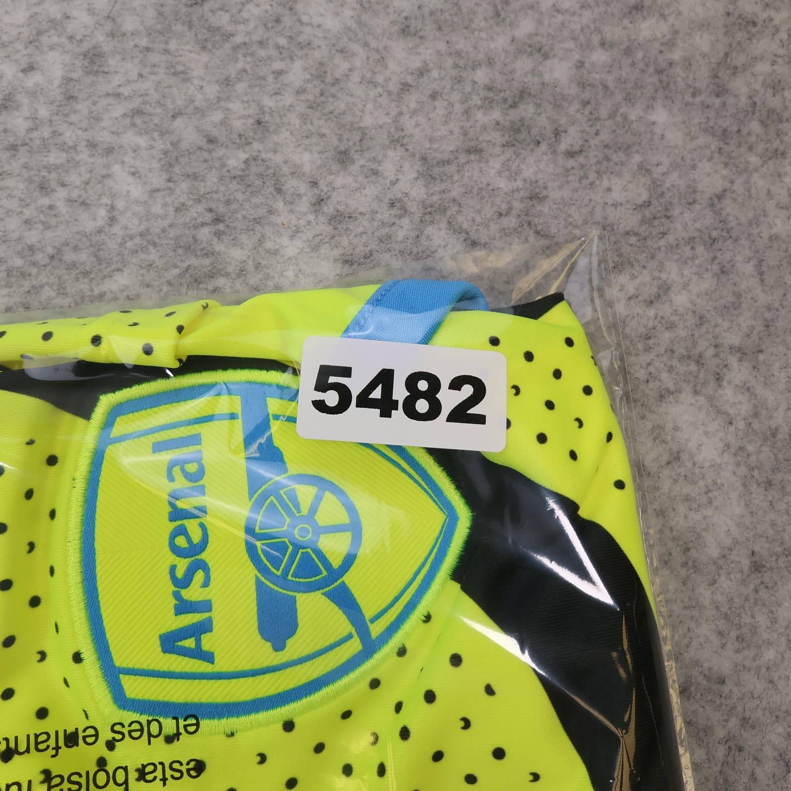Arsenal Away Shirt Mens 2XL Yellow 2023 2024 Football Adidas Soccer Jersey photo 14