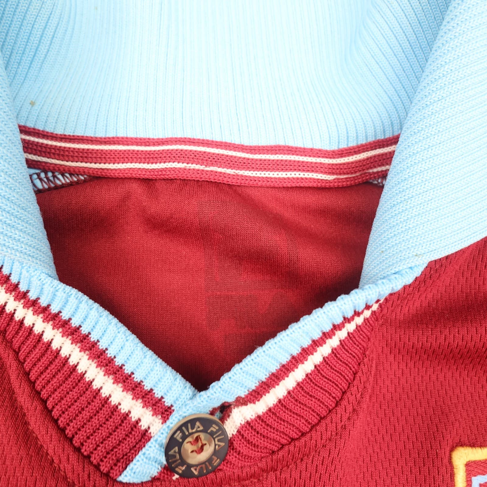 West Ham United Shirt 2XL Burgundy Home Kit 1999 2001 Dr Martens Di Canio Jersey photo 9