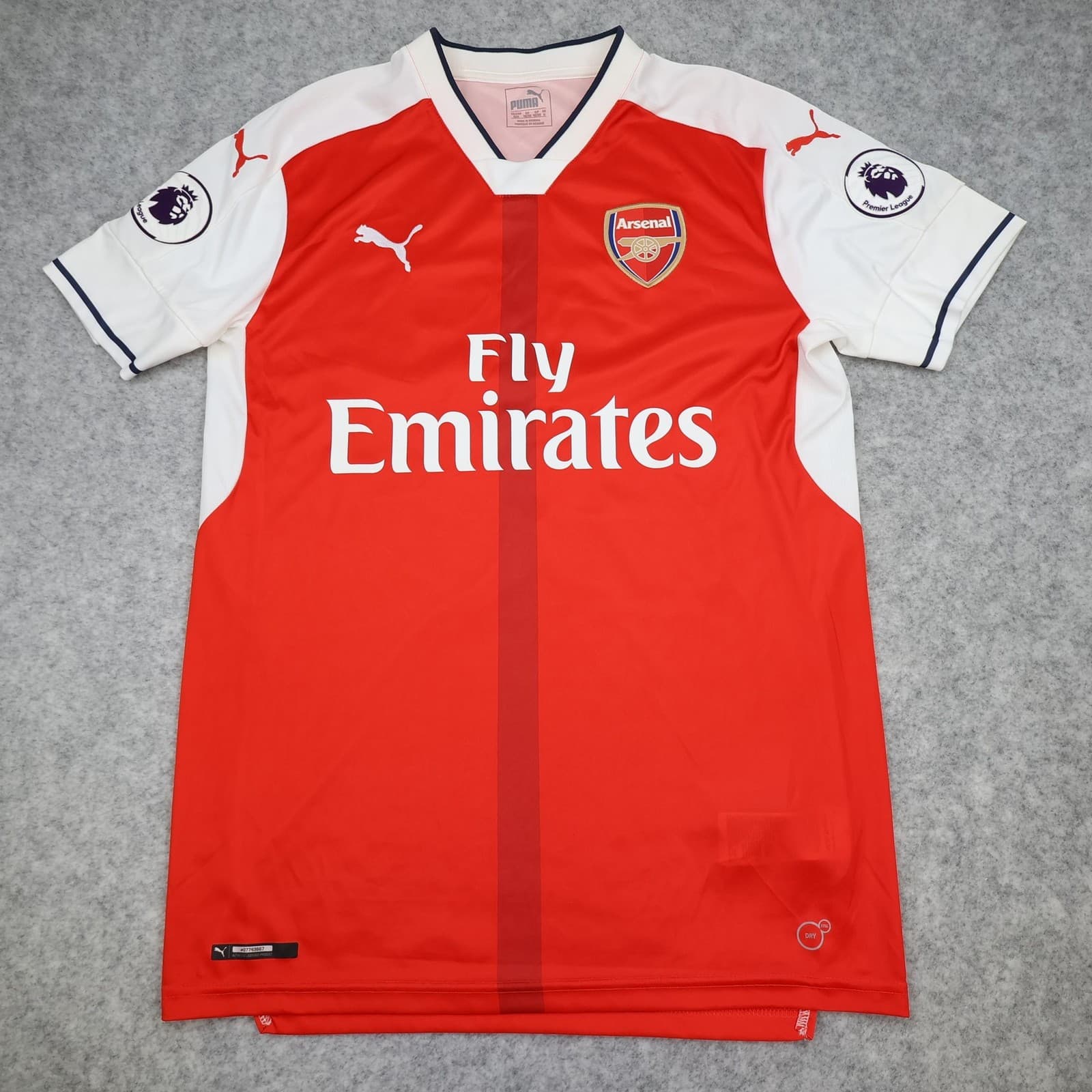 Arsenal Shirt Mens Medium Red Home 2016 2017 Football Puma Xhaka 29 Jersey photo 2