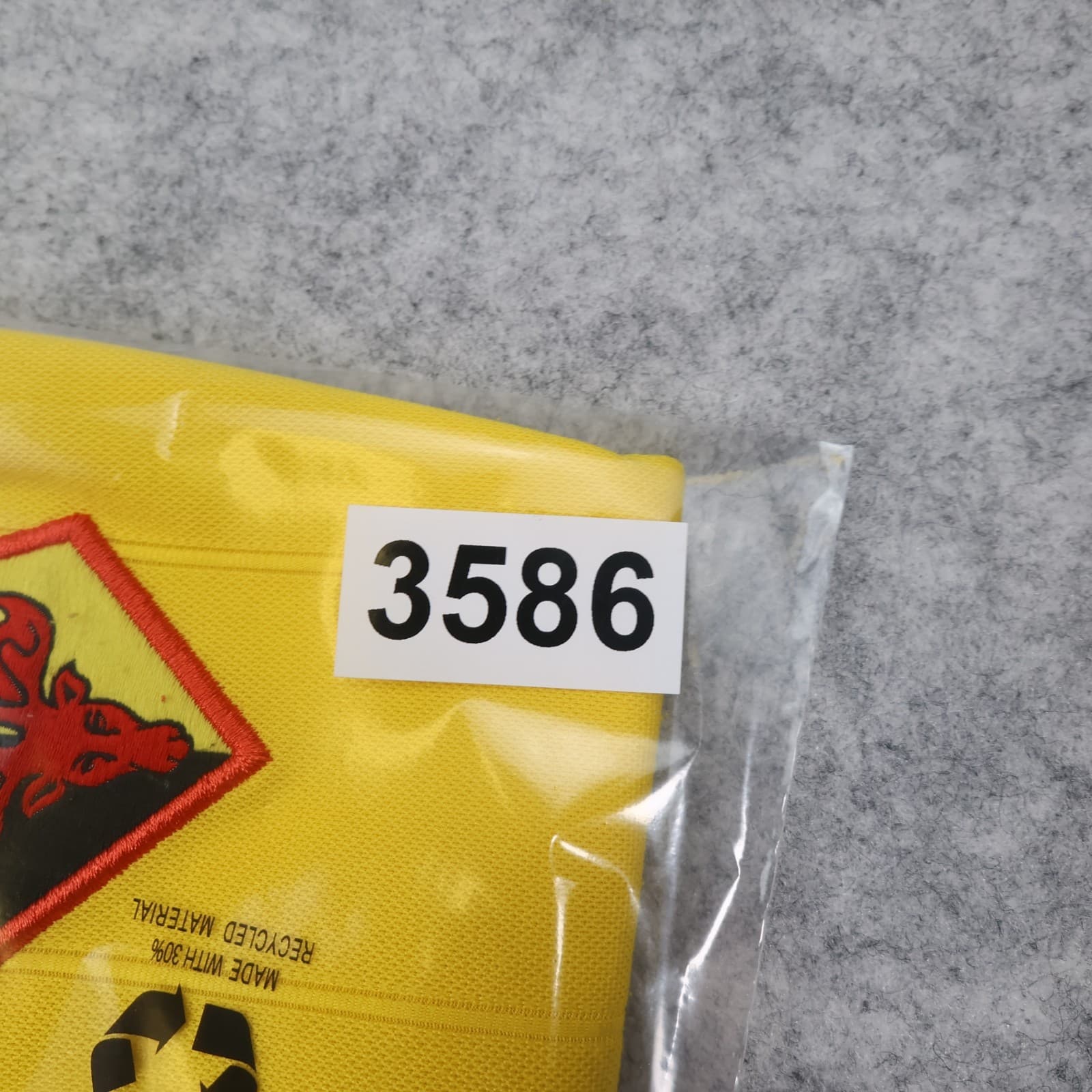 Watford Shirt Large Yellow Home Kit 2016 2017 DryWorld Football Jersey photo 16